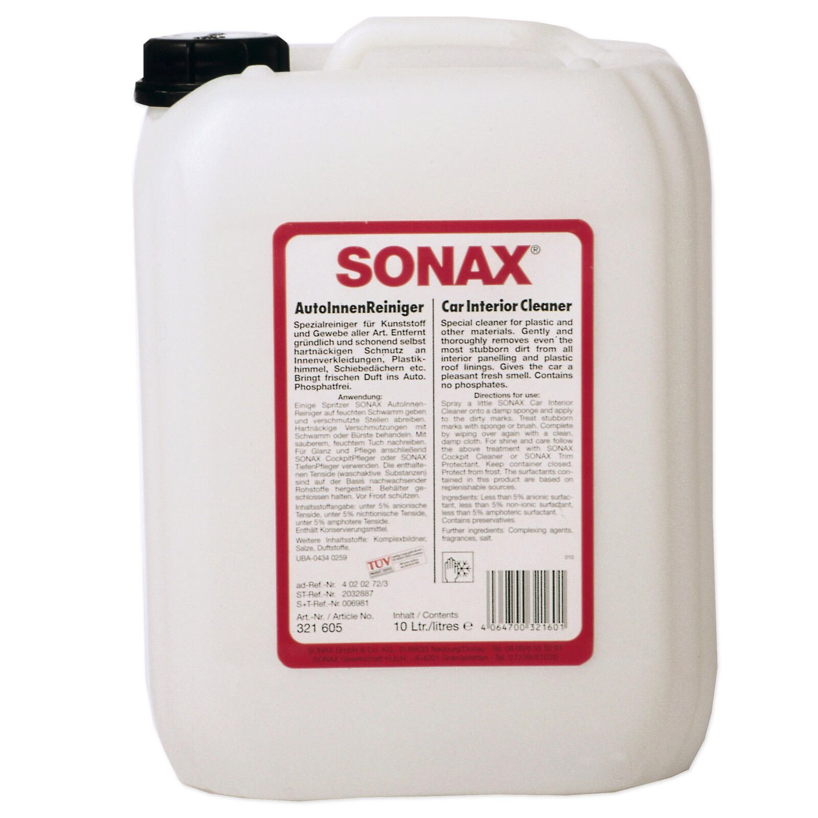 SONAX AutoInnenReiniger 10l