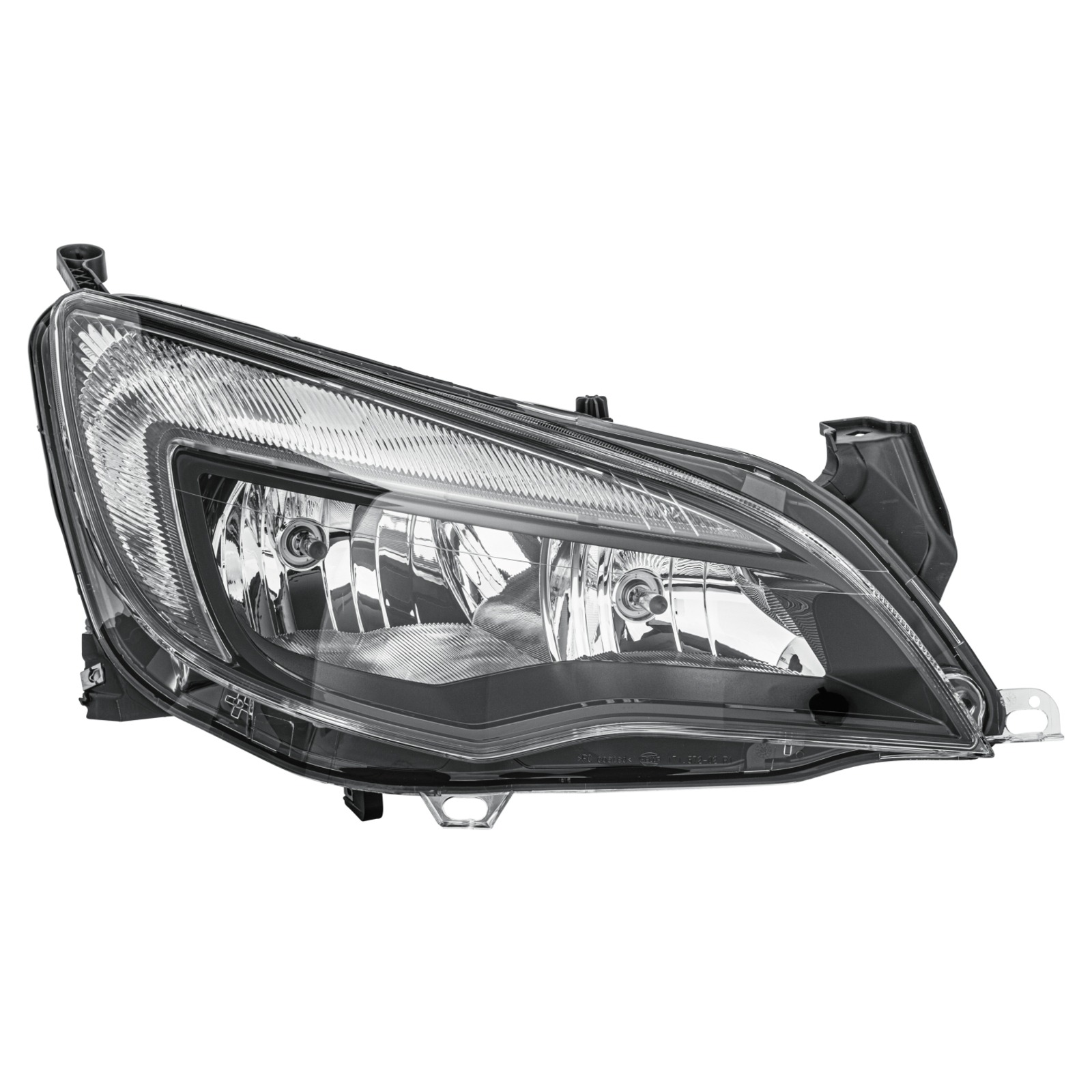 1x Hella Hauptscheinwerfer H7 Rechts passend für Opel Astra J 1.4 BJ ab ...