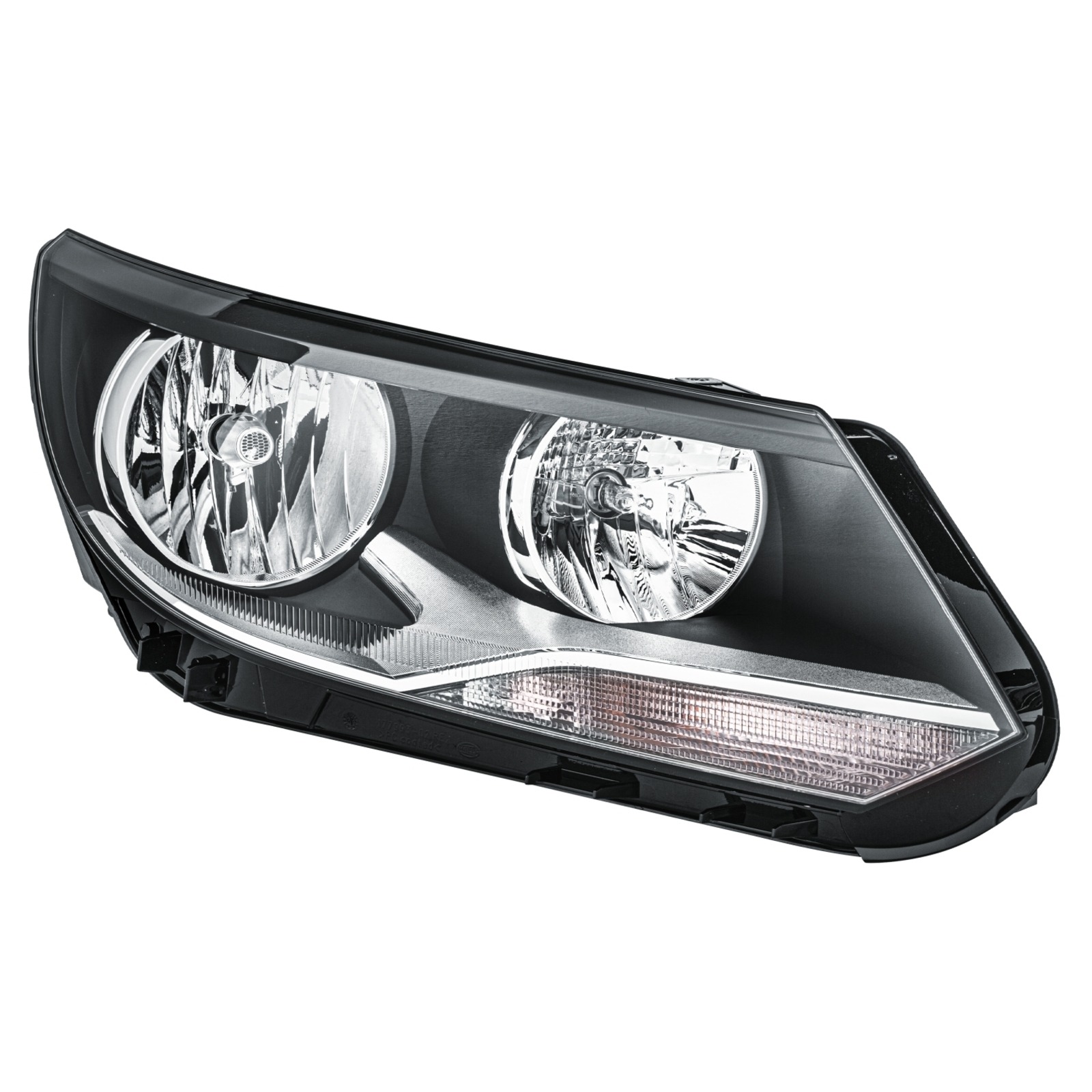 1x Hella Hauptscheinwerfer H15 H7 Rechts passend für VW Tiguan 2.0 BJ ab...