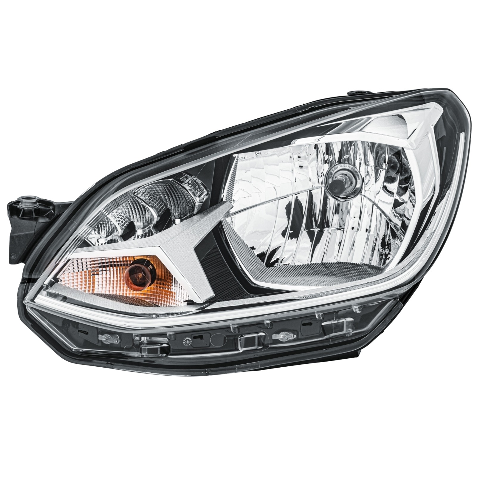 1x Hella Hauptscheinwerfer H4 Links passend für VW UP 1.0 BJ ab 05/2016 Load UP