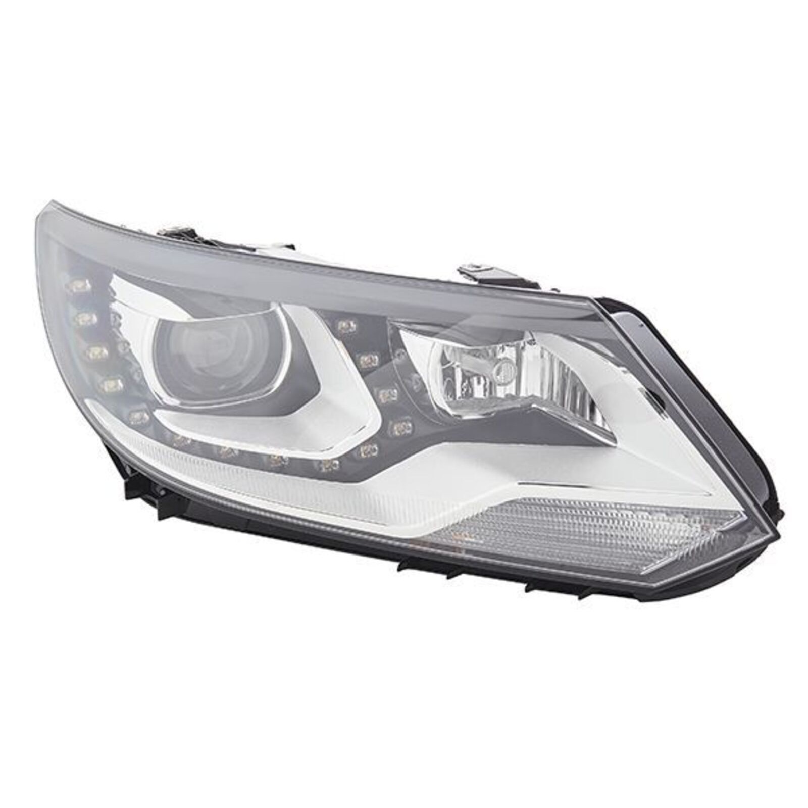 1x Hella Hauptscheinwerfer D3S LED H7 Rechts passend für VW Tiguan BJ ab...