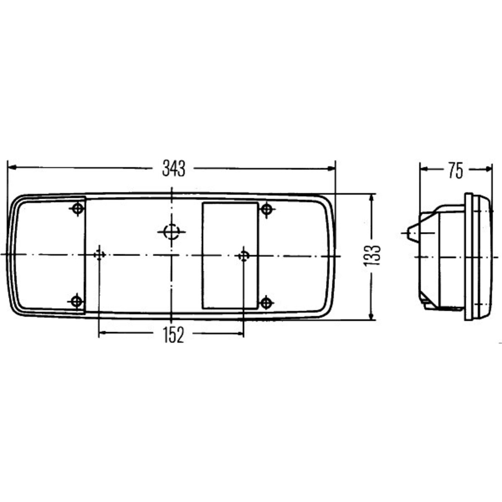HELLA Combination Rearlight