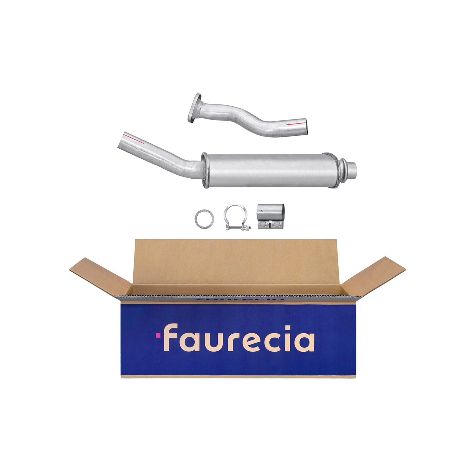 HELLA Vorschalldämpfer Easy2Fit – PARTNERED with Faurecia