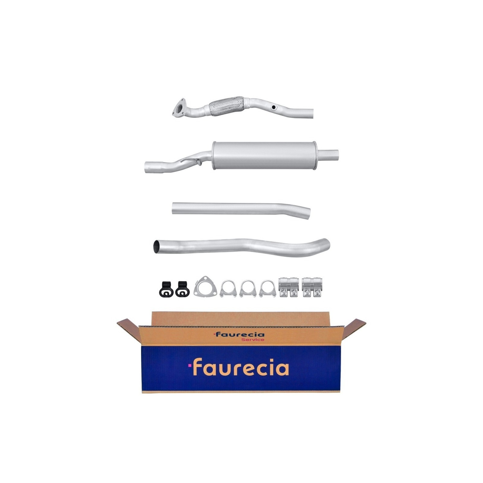 HELLA Vorschalldämpfer Easy2Fit – PARTNERED with Faurecia