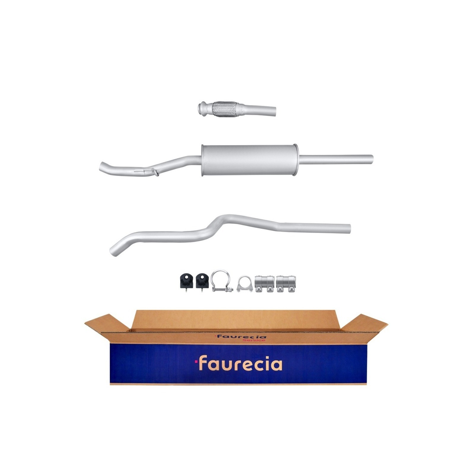 HELLA Vorschalldämpfer Easy2Fit – PARTNERED with Faurecia