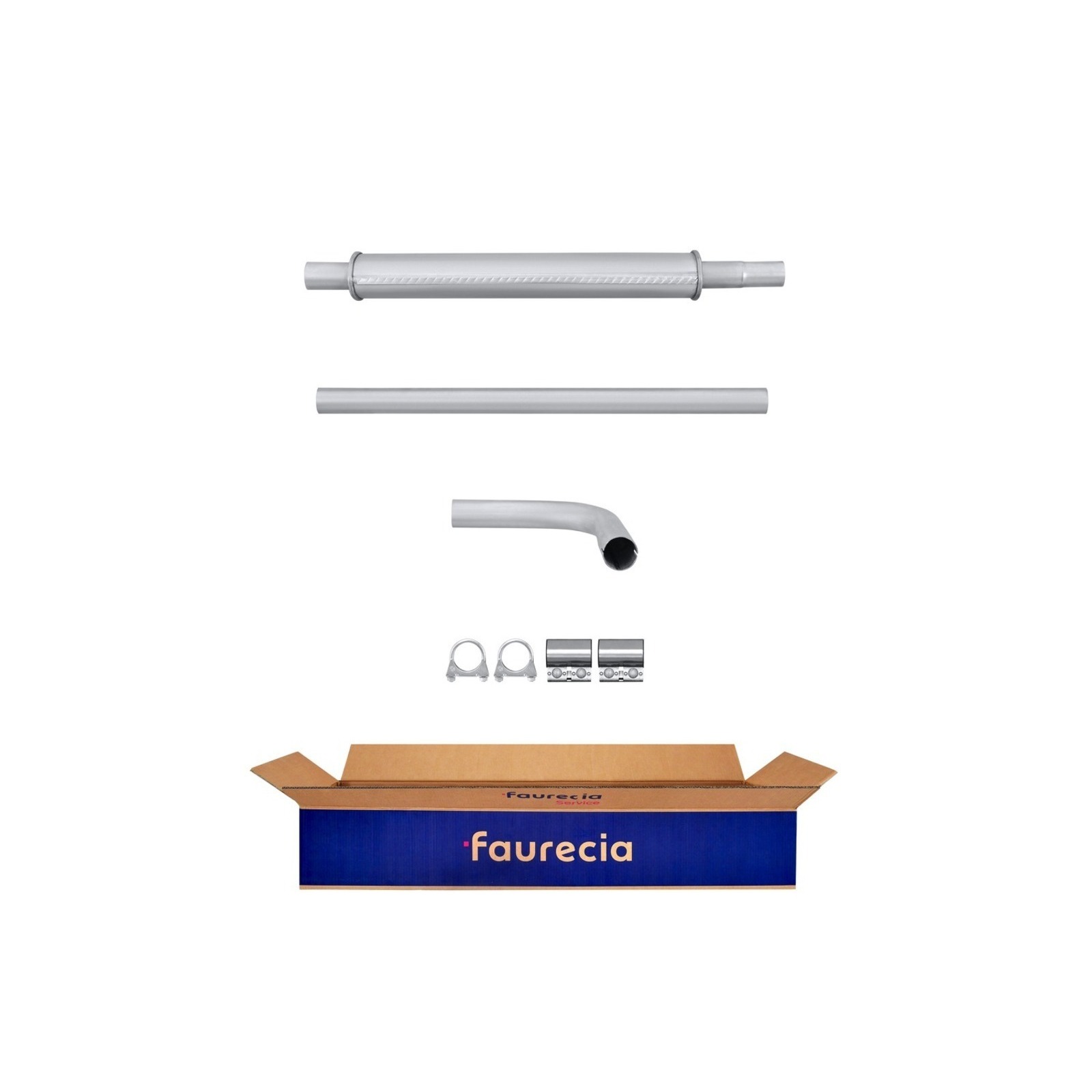 HELLA Mittelschalldämpfer Easy2Fit – PARTNERED with Faurecia