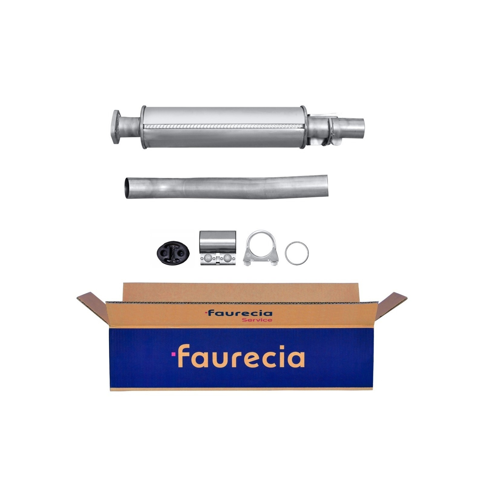 HELLA Mittelschalld&auml;mpfer Easy2Fit &ndash; PARTNERED with Faurecia 8LC366023-811