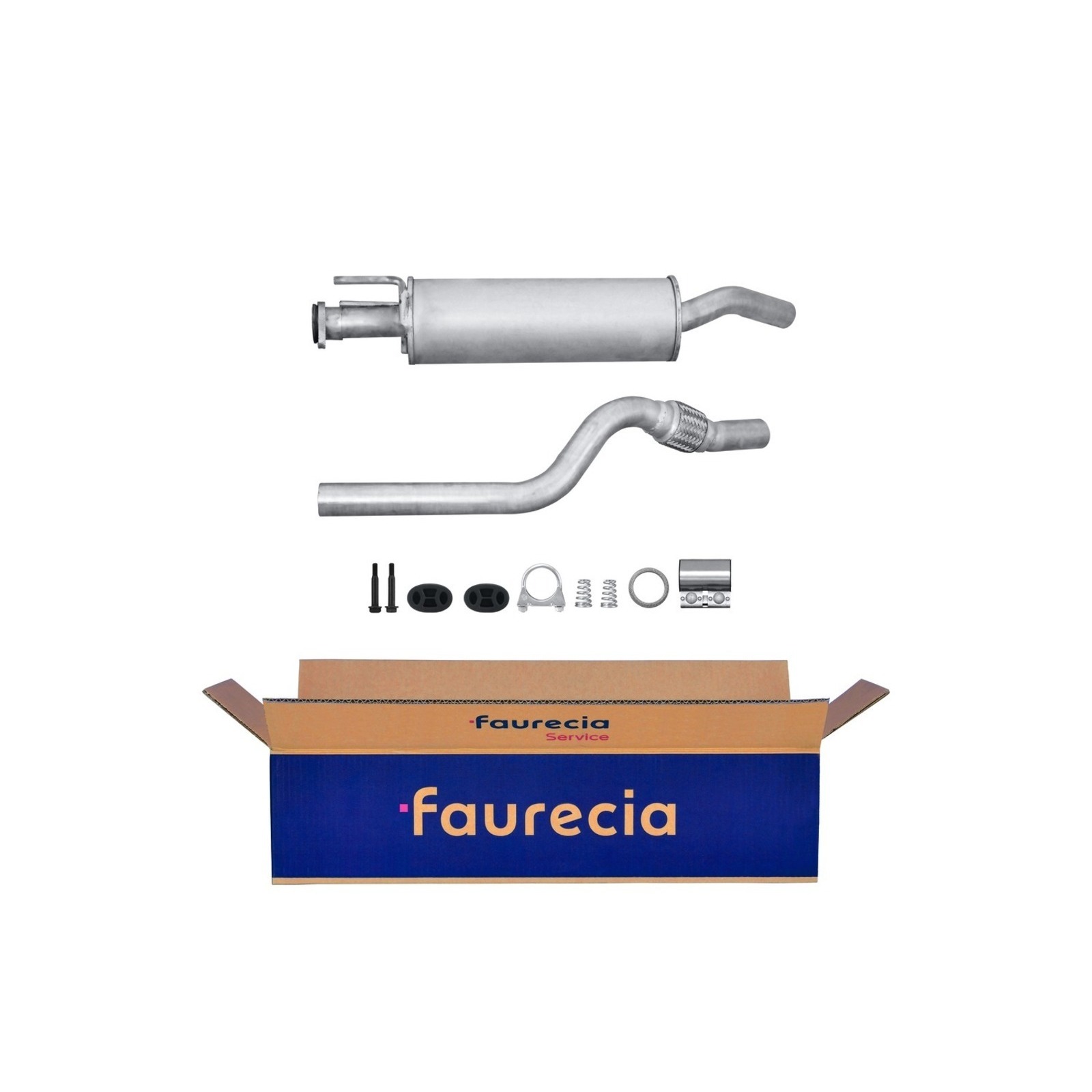 HELLA Mittelschalldämpfer Easy2Fit – PARTNERED with Faurecia