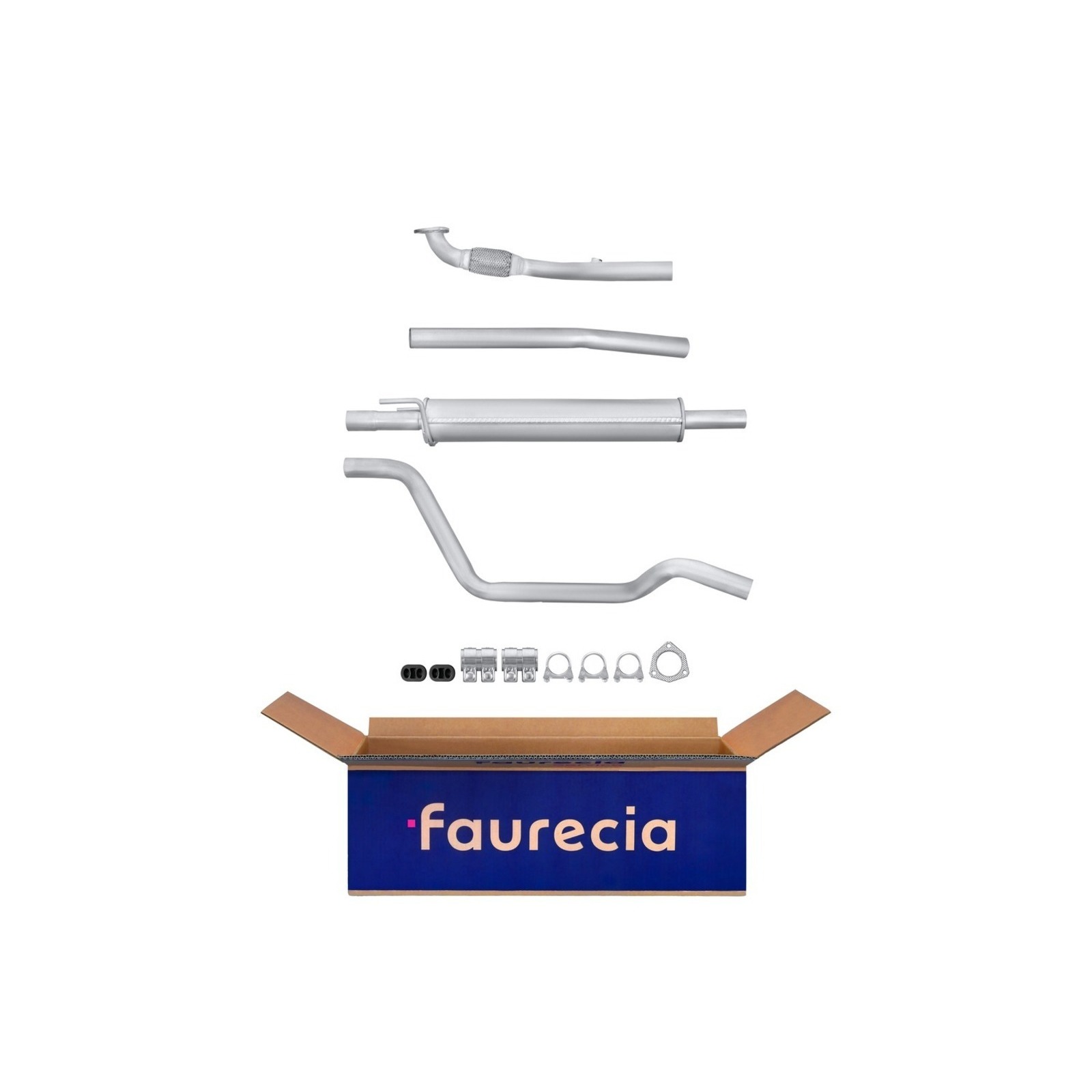 HELLA Mittelschalldämpfer Easy2Fit – PARTNERED with Faurecia