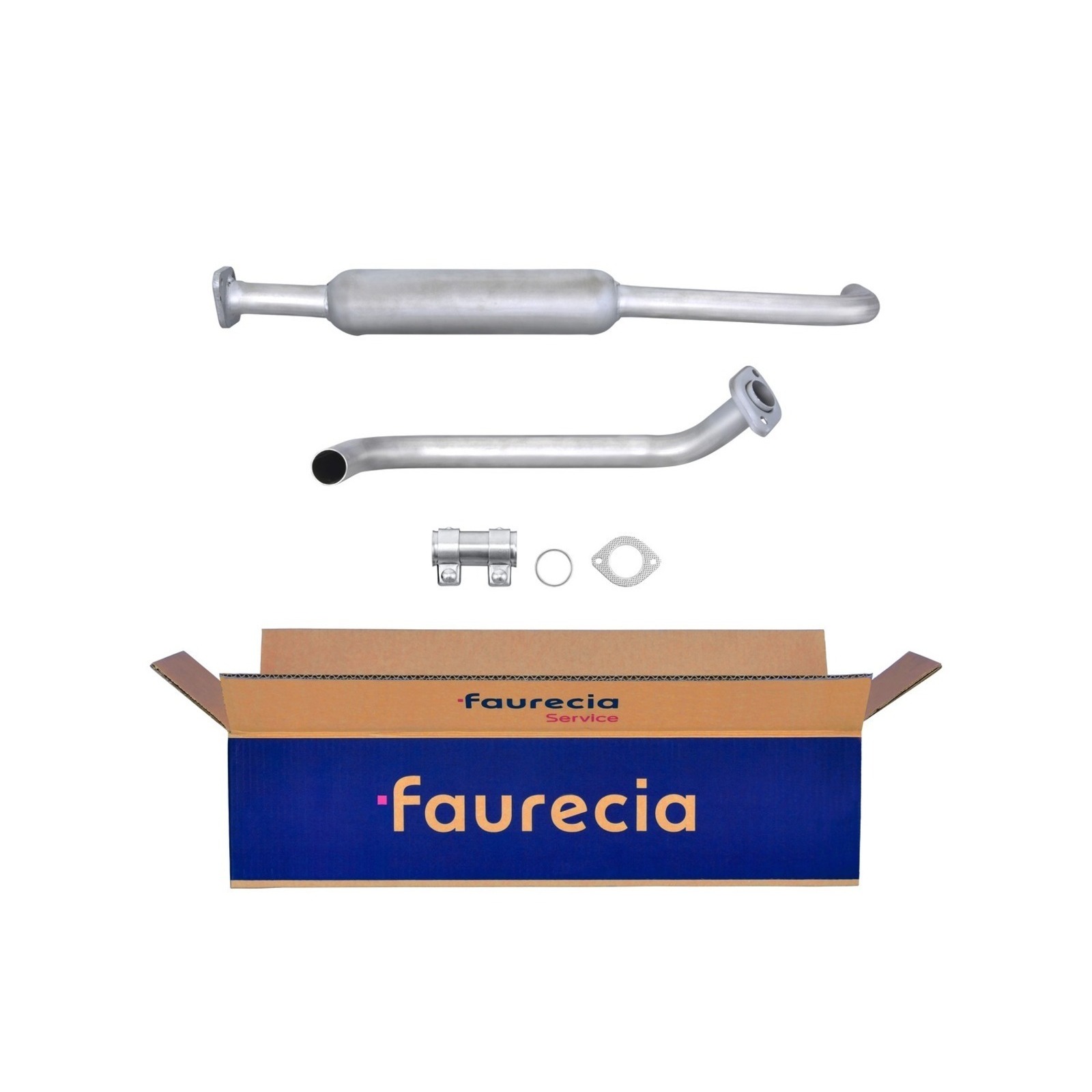 HELLA Mittelschalldämpfer Easy2Fit – PARTNERED with Faurecia