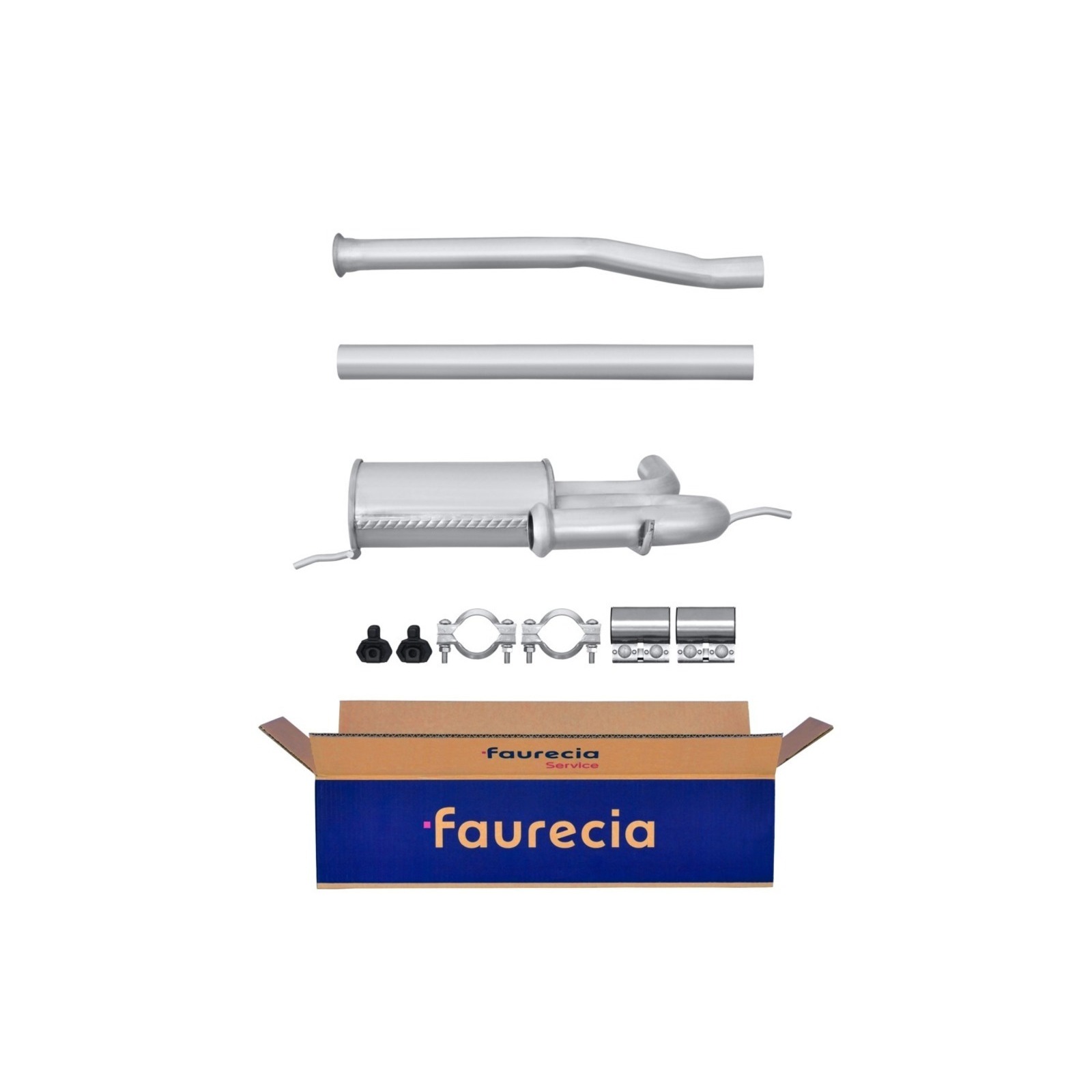 HELLA Mittelschalld&auml;mpfer Easy2Fit &ndash; PARTNERED with Faurecia 8LC 366 025-501