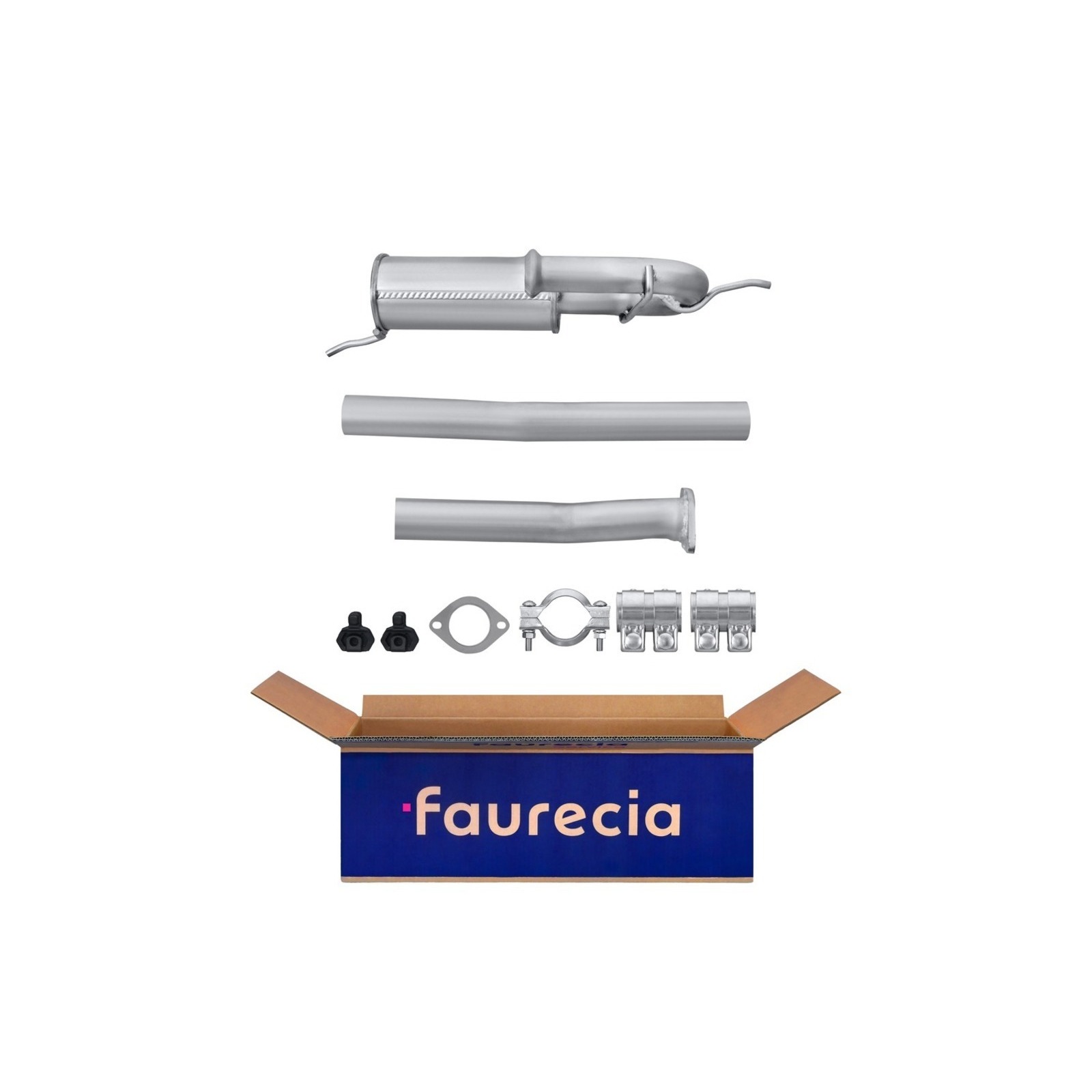 HELLA Mittelschalldämpfer Easy2Fit – PARTNERED with Faurecia