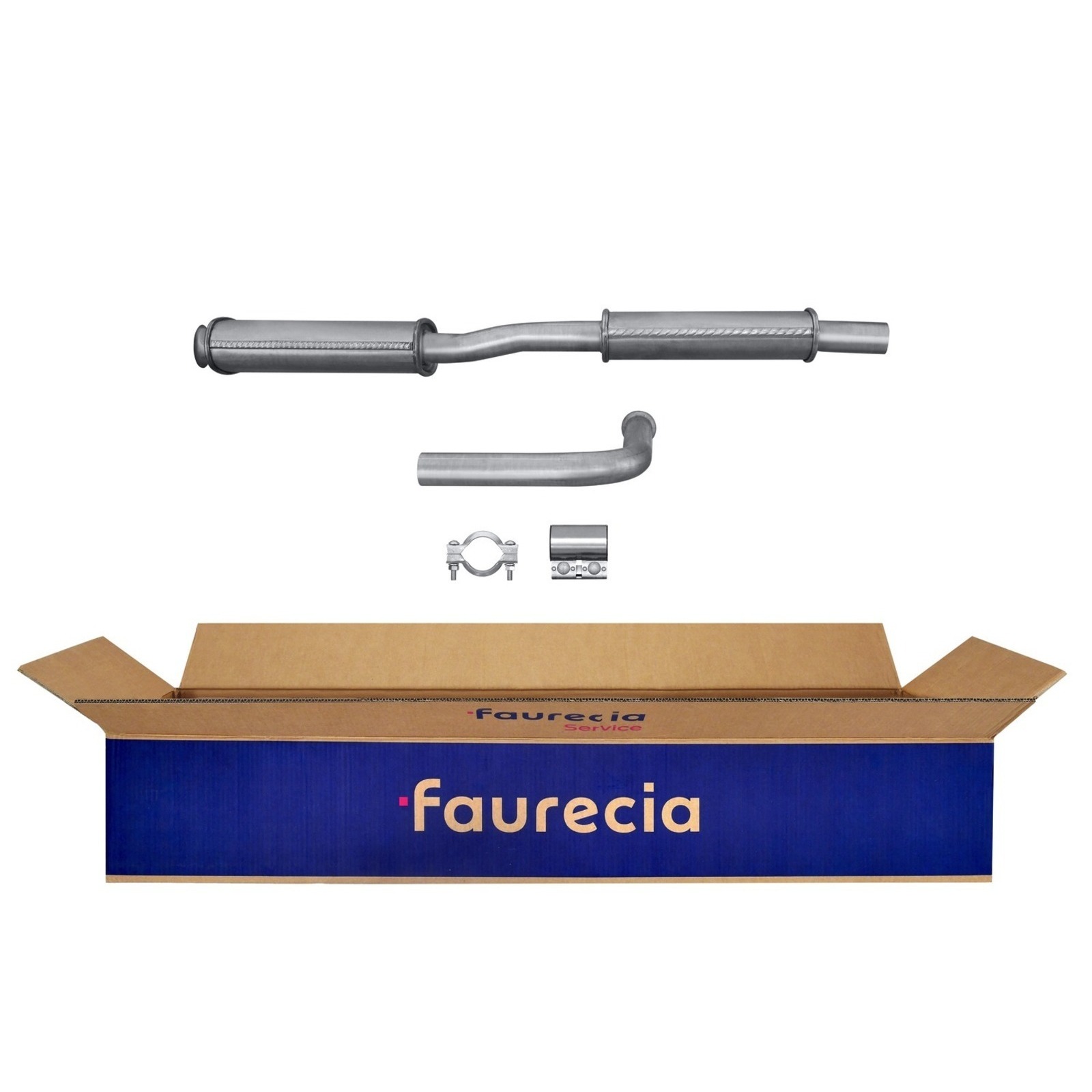 HELLA Mittelschalldämpfer Easy2Fit – PARTNERED with Faurecia