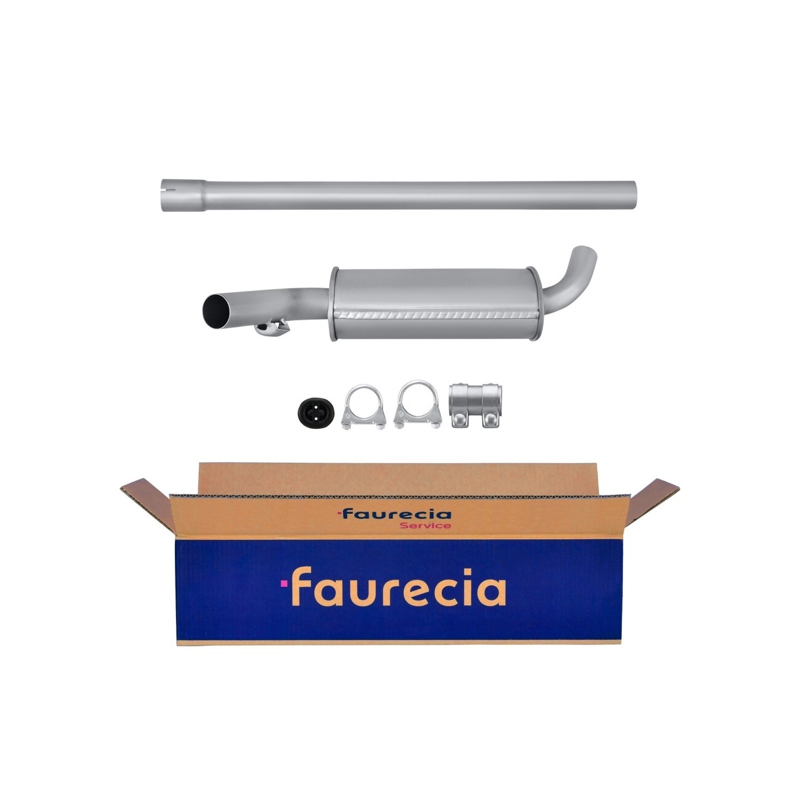 HELLA Mittelschalldämpfer Easy2Fit – PARTNERED with Faurecia