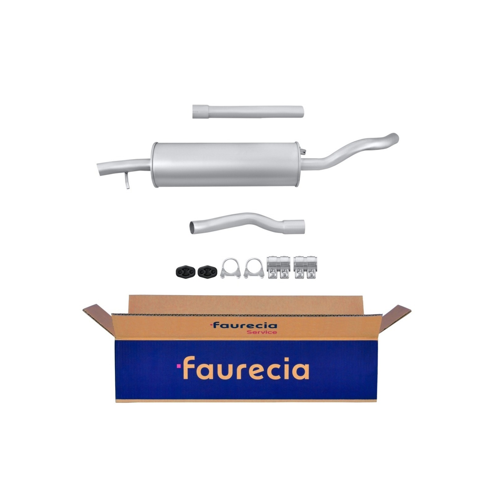 HELLA Mittelschalldämpfer Easy2Fit – PARTNERED with Faurecia