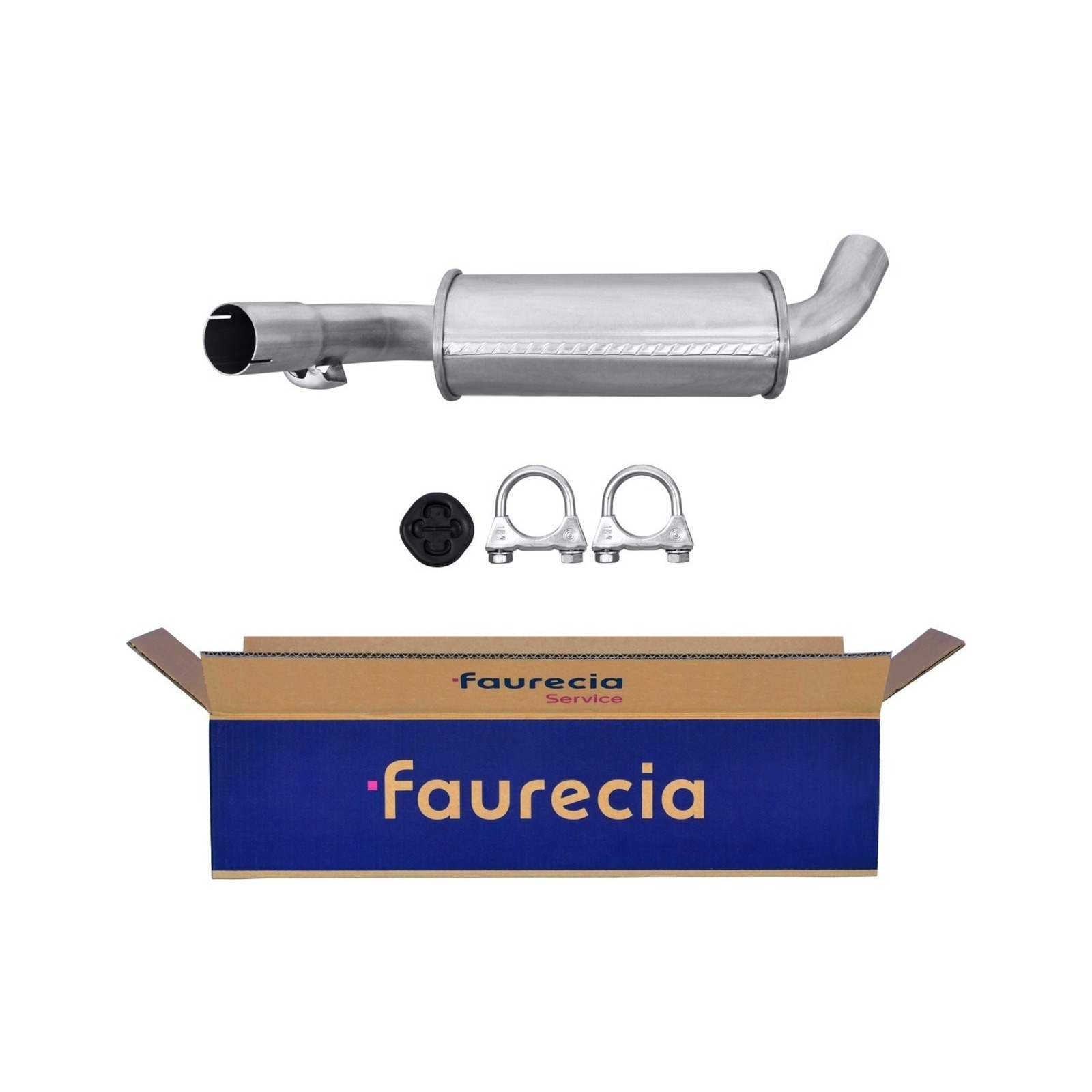 HELLA Mittelschalldämpfer Easy2Fit – PARTNERED with Faurecia