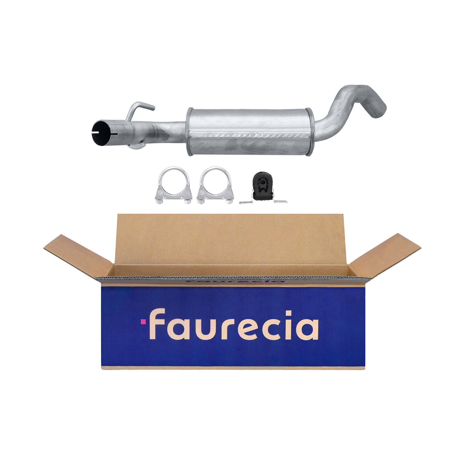 HELLA Mittelschalldämpfer Easy2Fit – PARTNERED with Faurecia