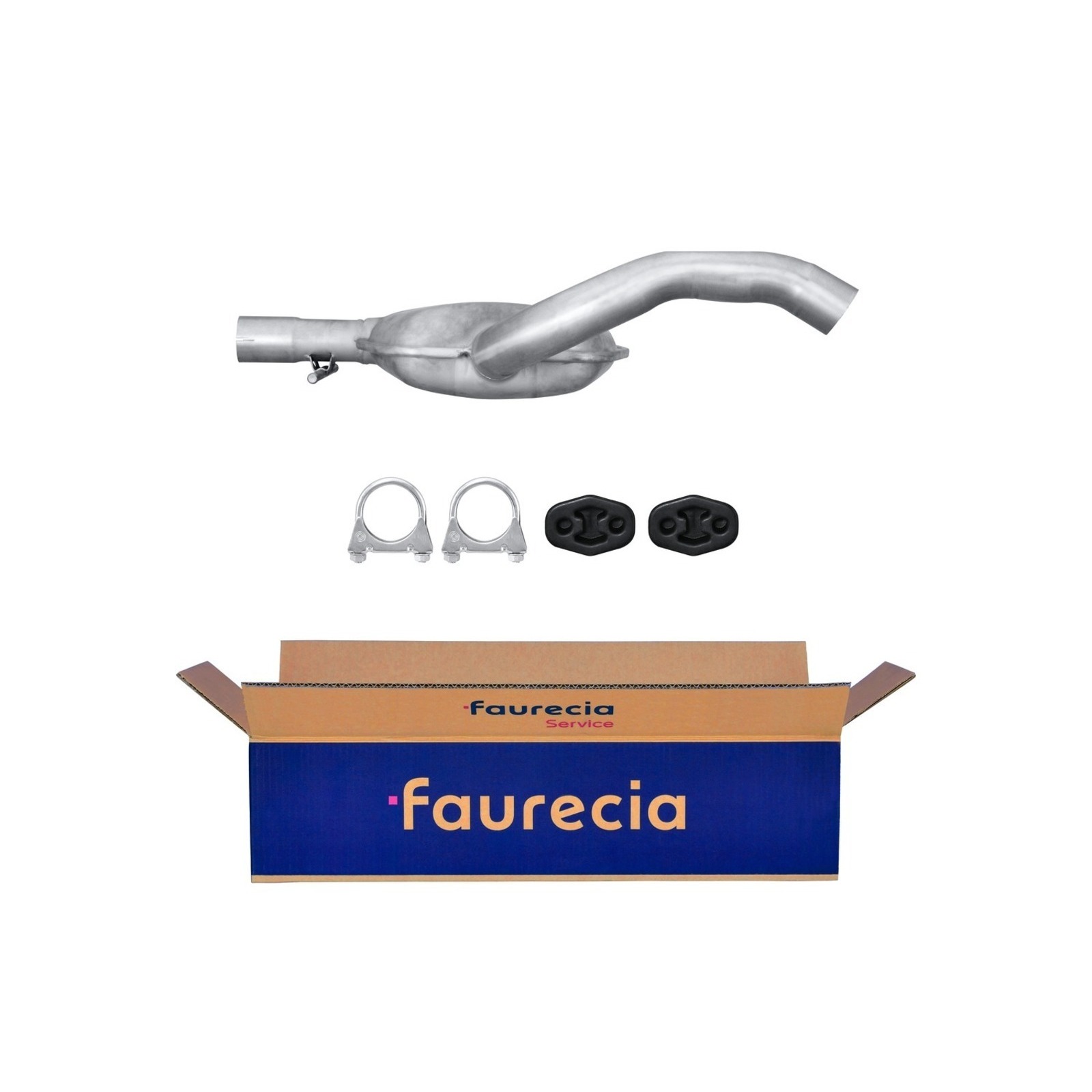 HELLA Mittelschalldämpfer Easy2Fit – PARTNERED with Faurecia