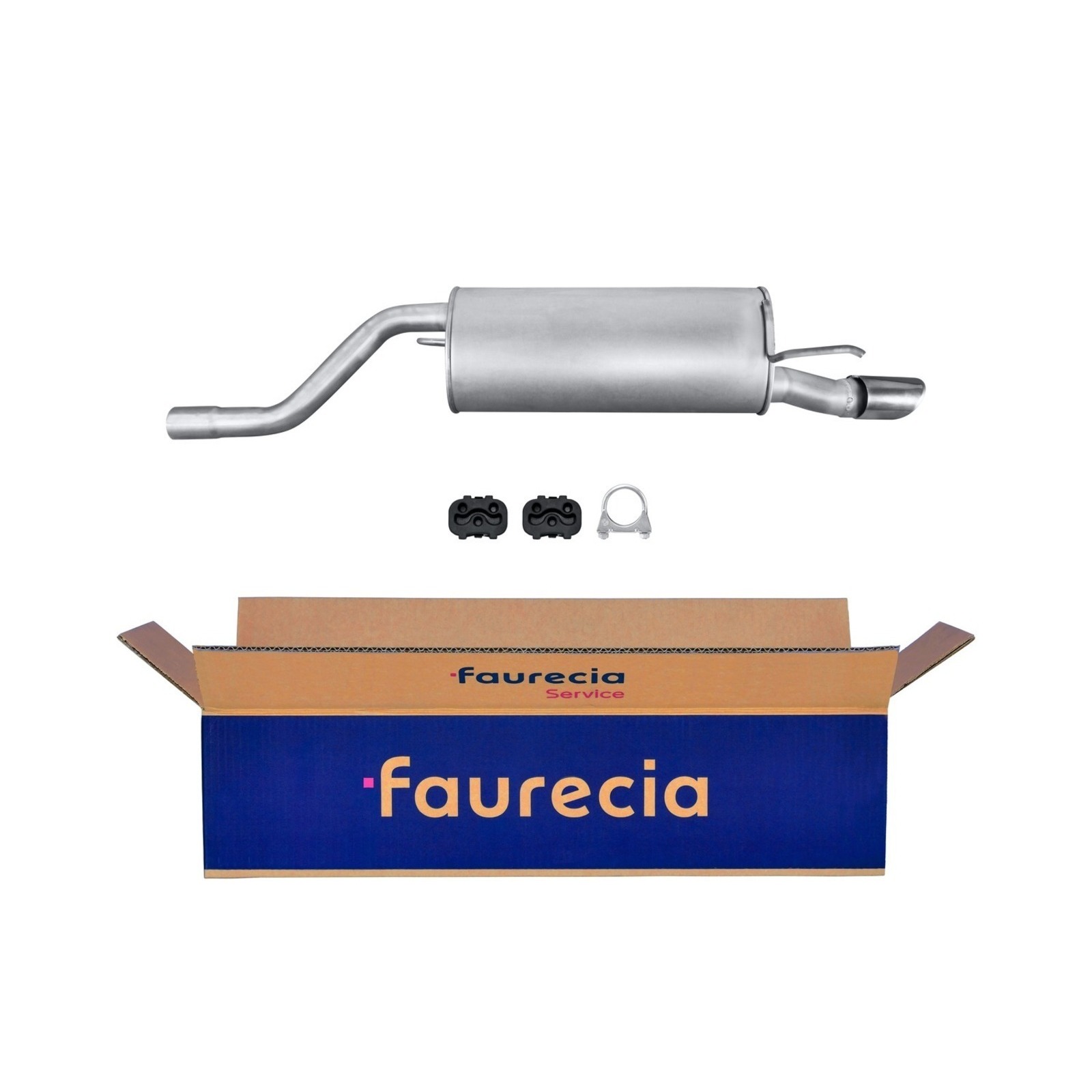 HELLA Endschalldämpfer Easy2Fit – PARTNERED with Faurecia