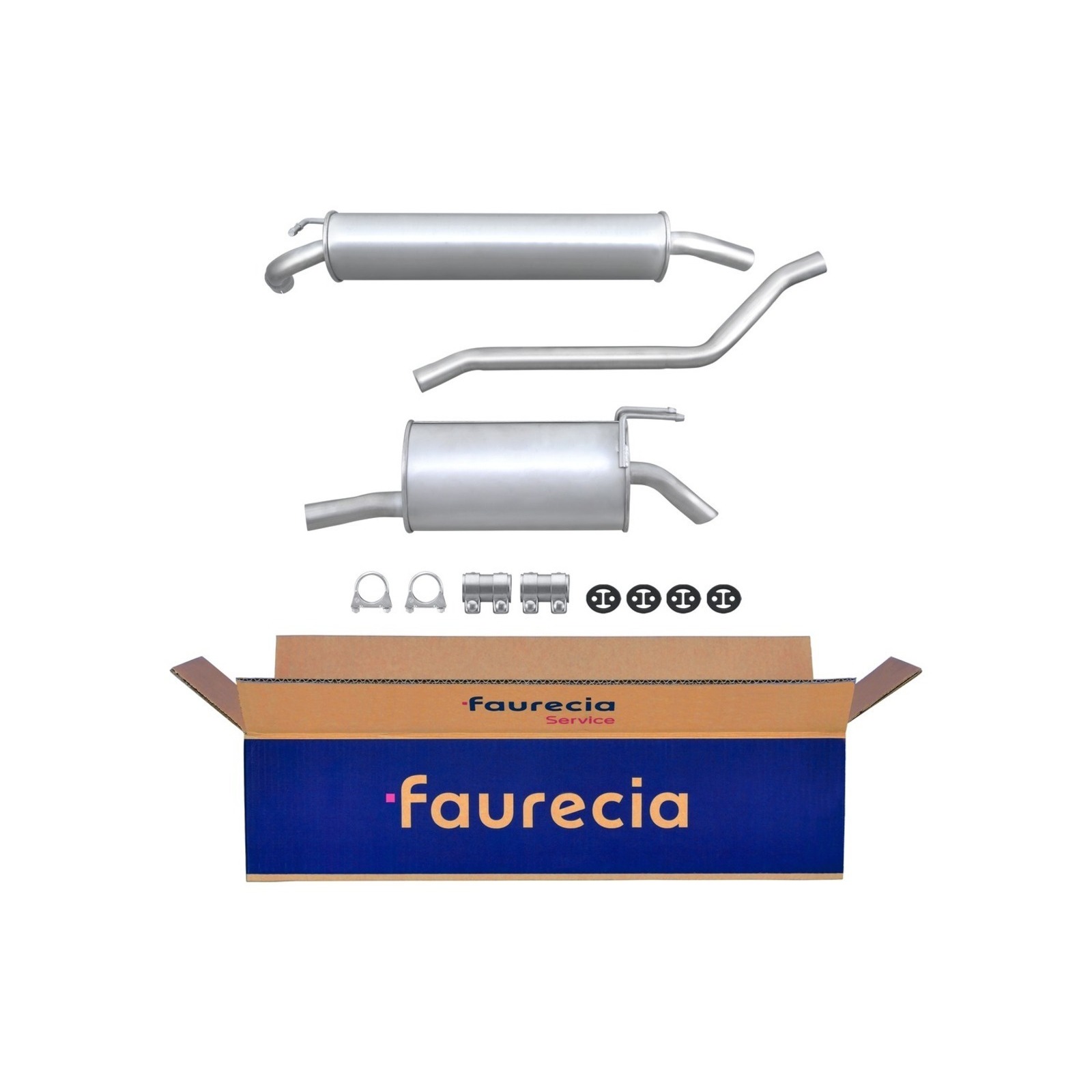 HELLA Endschalldämpfer Easy2Fit – PARTNERED with Faurecia