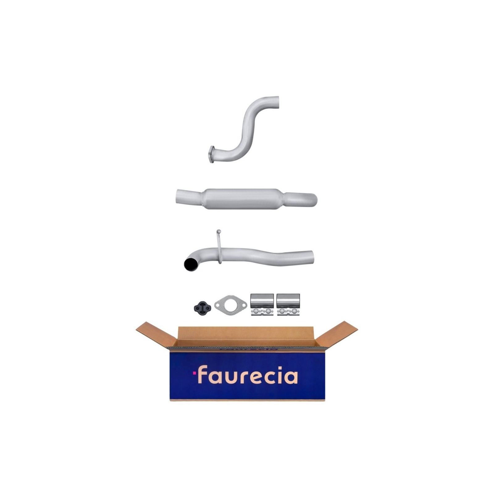 HELLA Endschalldämpfer Easy2Fit – PARTNERED with Faurecia