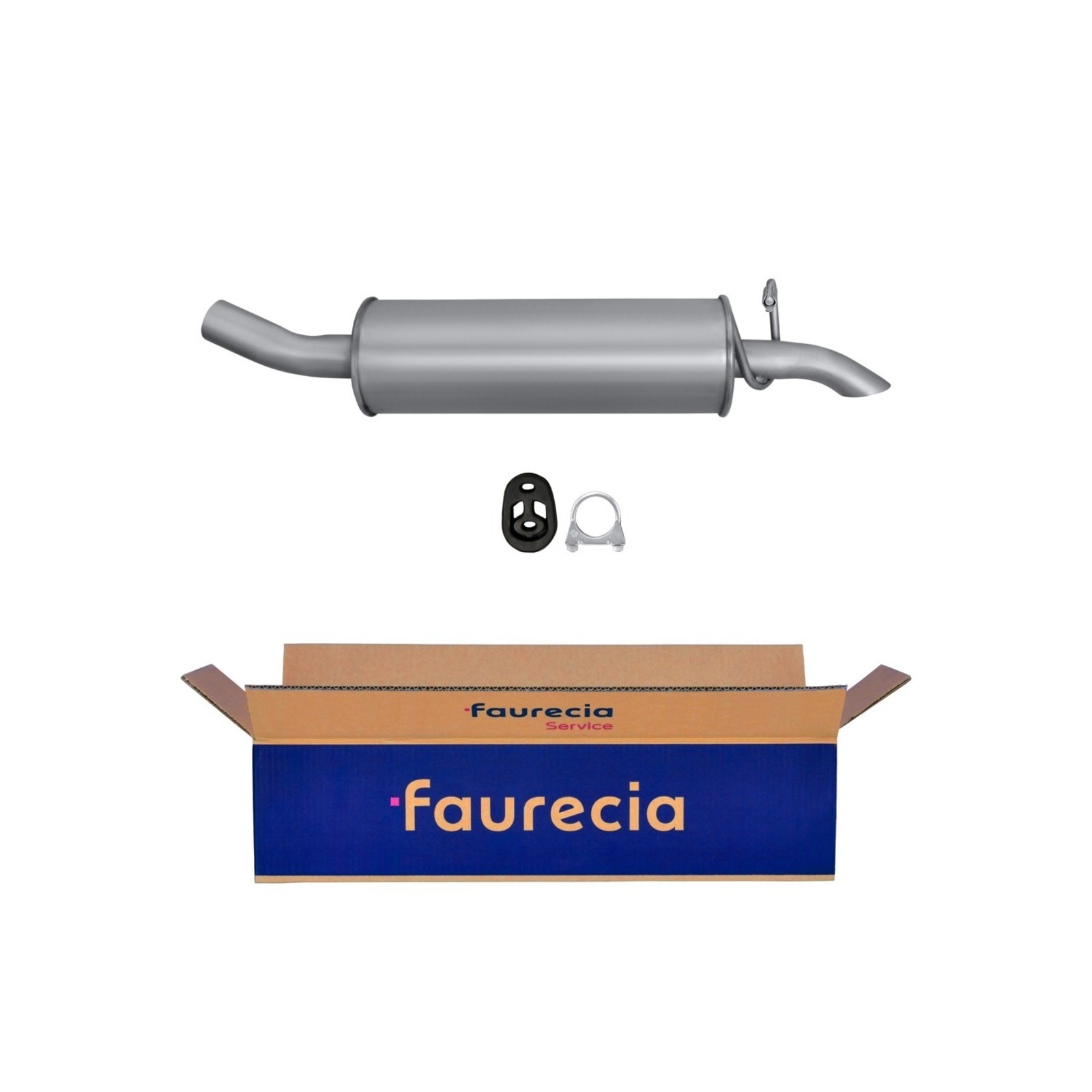 HELLA Endschalldämpfer Easy2Fit – PARTNERED with Faurecia