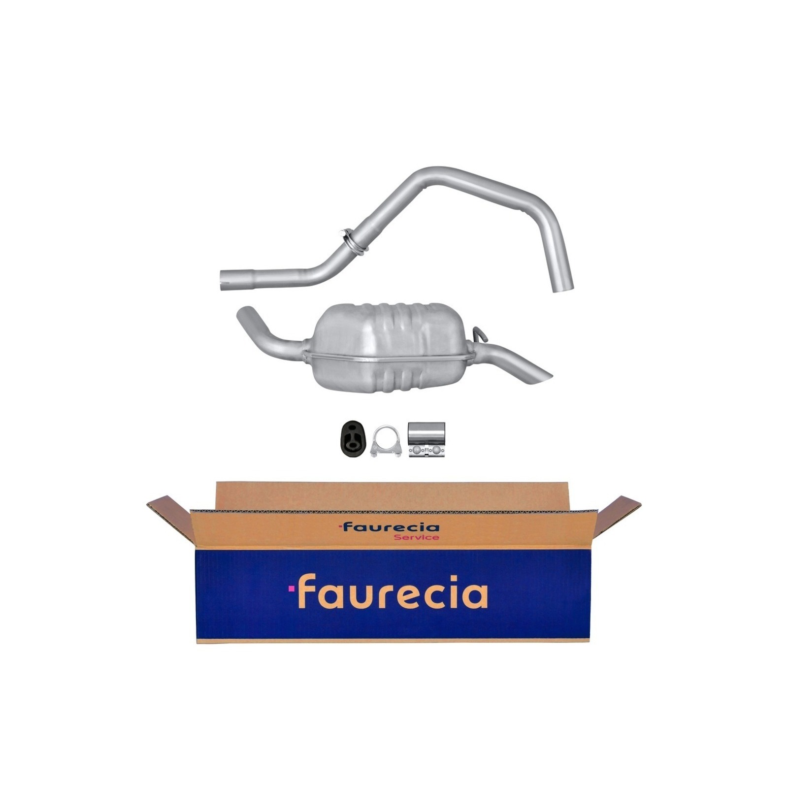 HELLA Endschalldämpfer Easy2Fit – PARTNERED with Faurecia