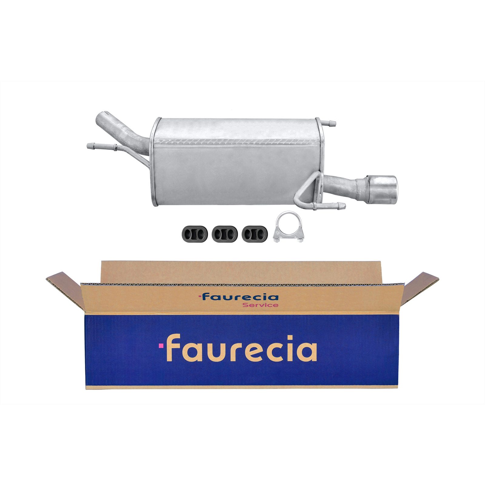 HELLA Endschalldämpfer Easy2Fit – PARTNERED with Faurecia