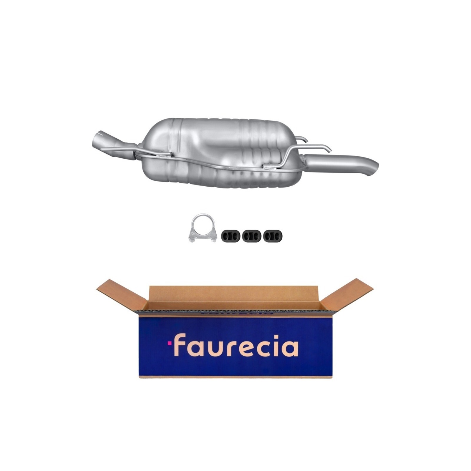 HELLA Endschalldämpfer Easy2Fit – PARTNERED with Faurecia