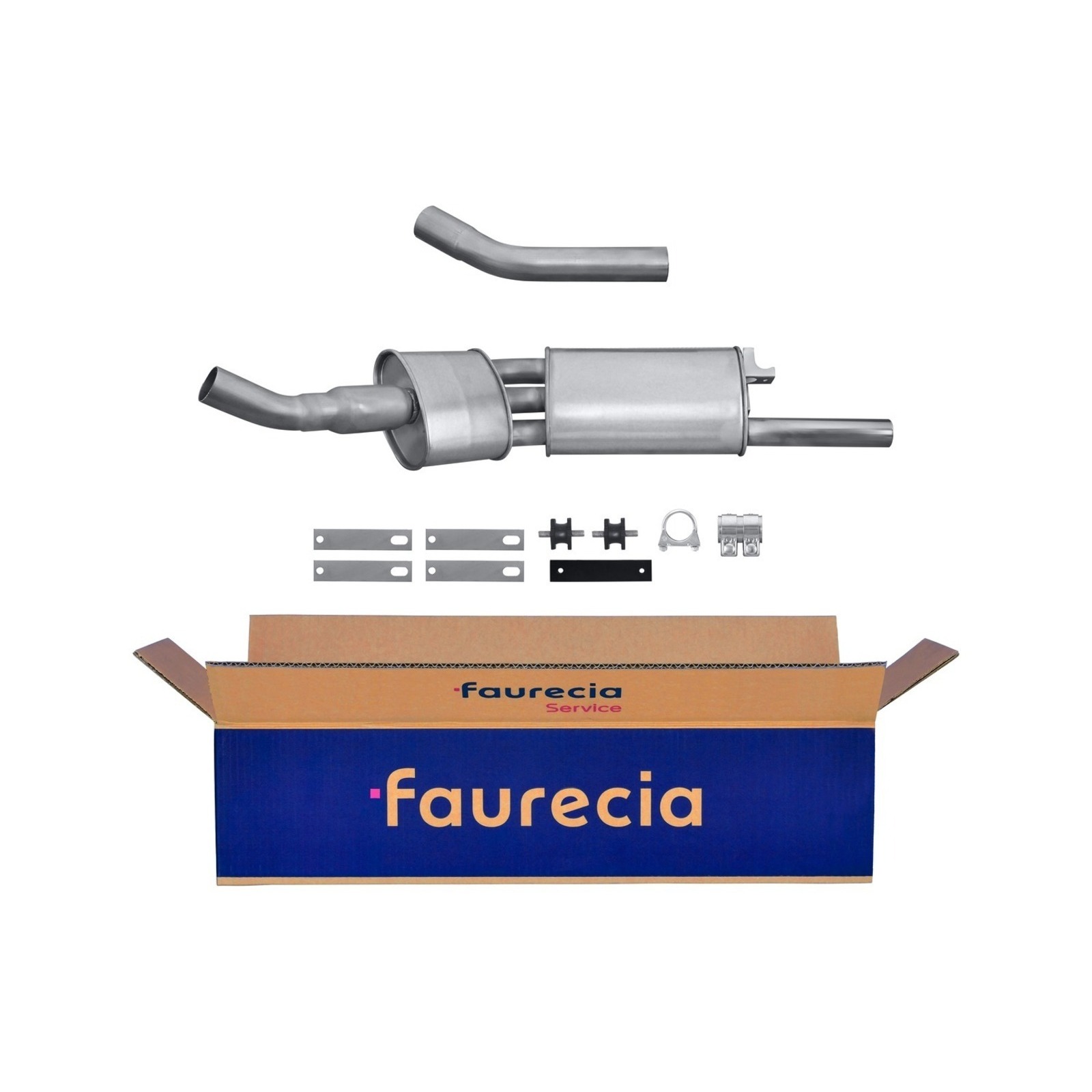 HELLA Endschalldämpfer Easy2Fit – PARTNERED with Faurecia