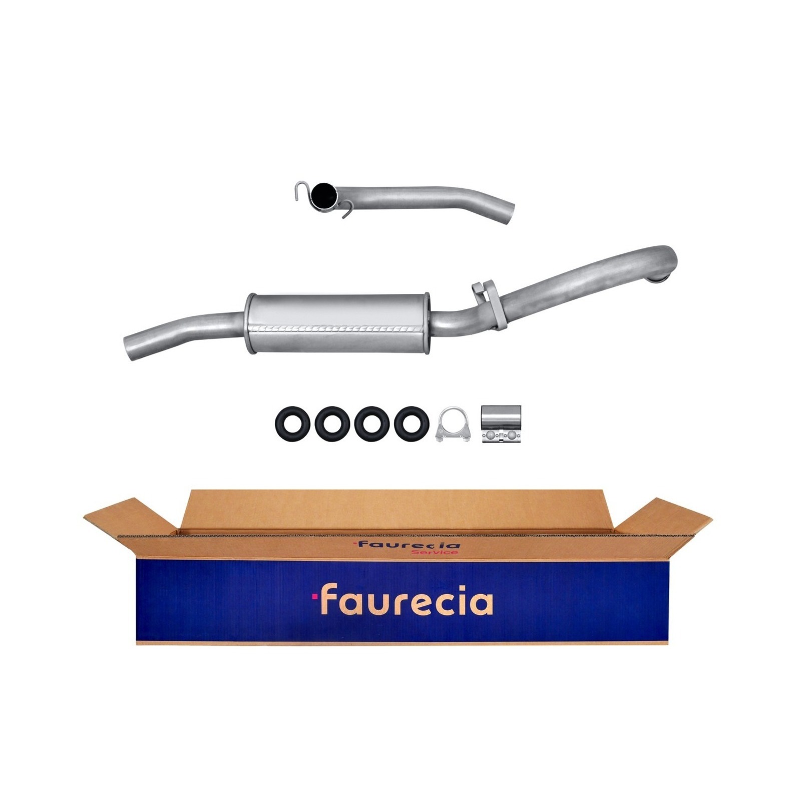 HELLA Endschalldämpfer Easy2Fit – PARTNERED with Faurecia