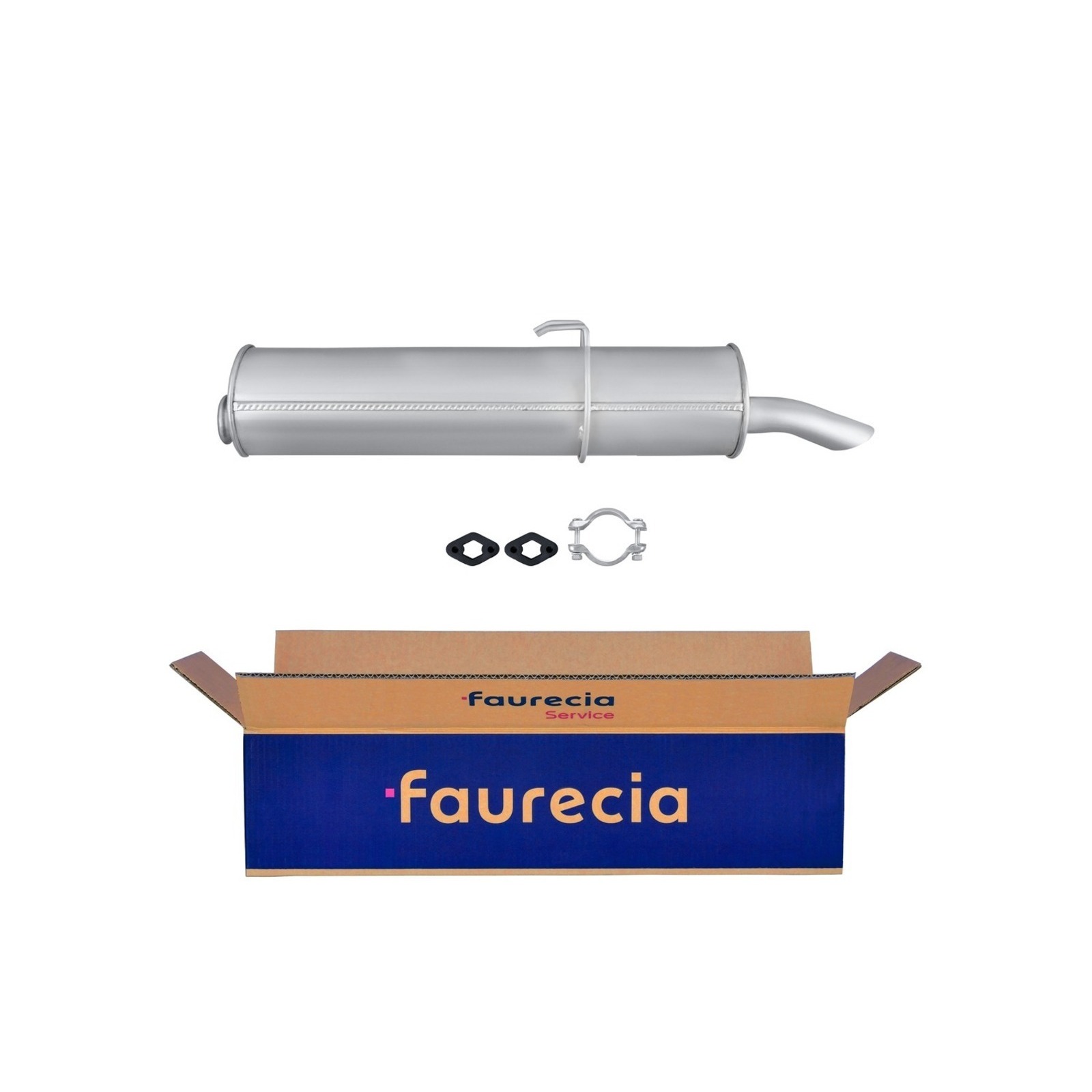 HELLA Rear Muffler Easy2Fit &ndash; PARTNERED with Faurecia