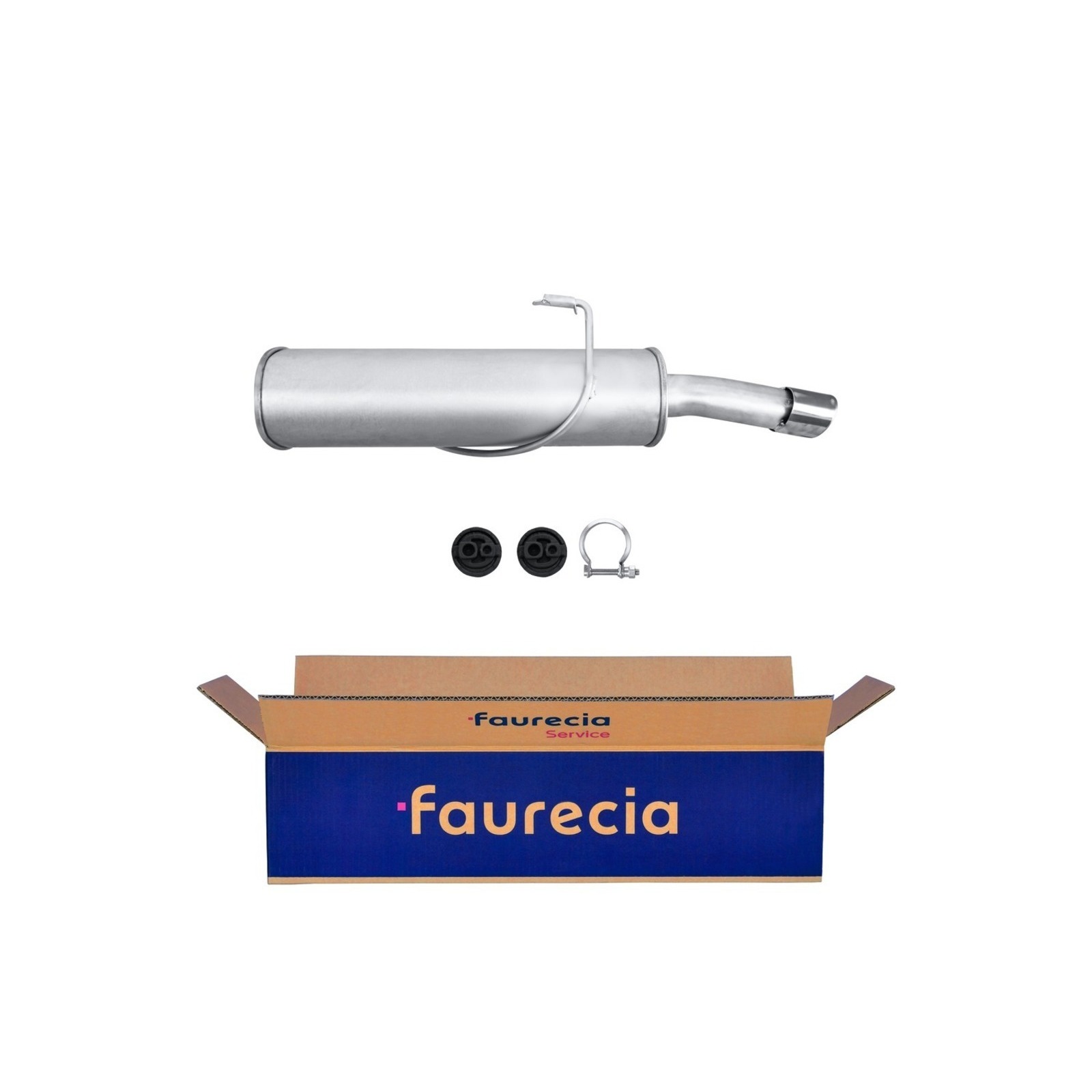 HELLA Endschalldämpfer Easy2Fit – PARTNERED with Faurecia