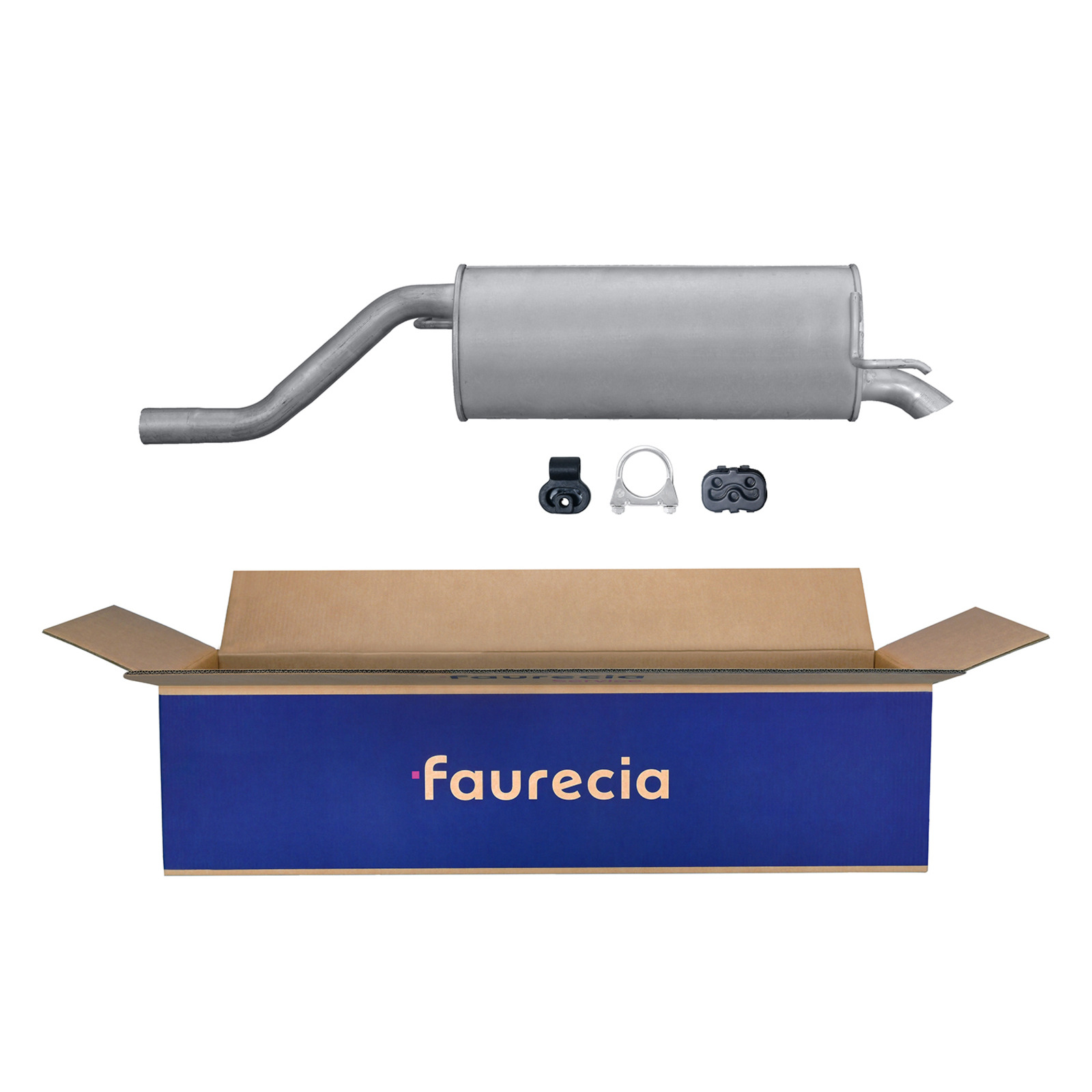 HELLA Endschalldämpfer Easy2Fit – PARTNERED with Faurecia