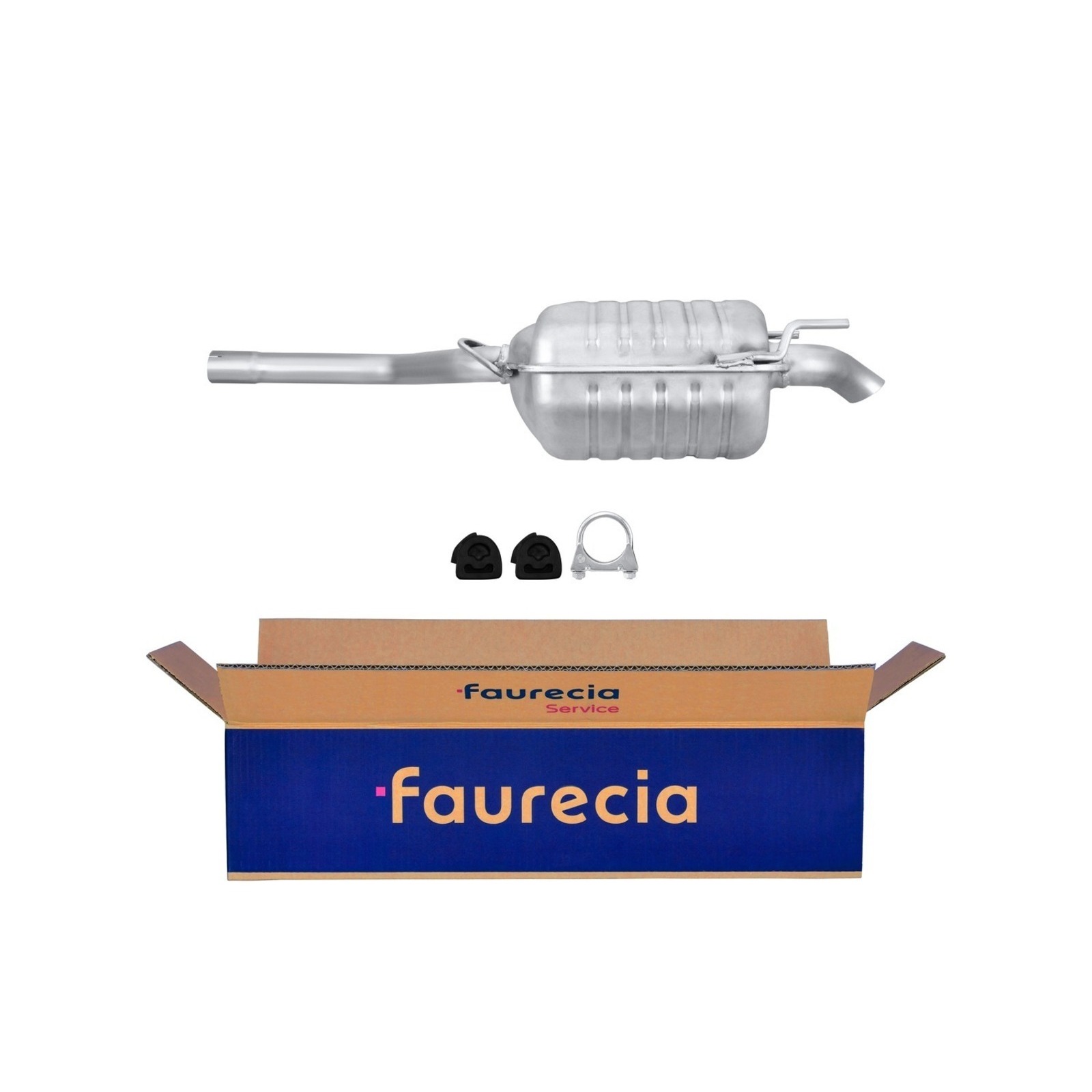 HELLA Endschalldämpfer Easy2Fit – PARTNERED with Faurecia