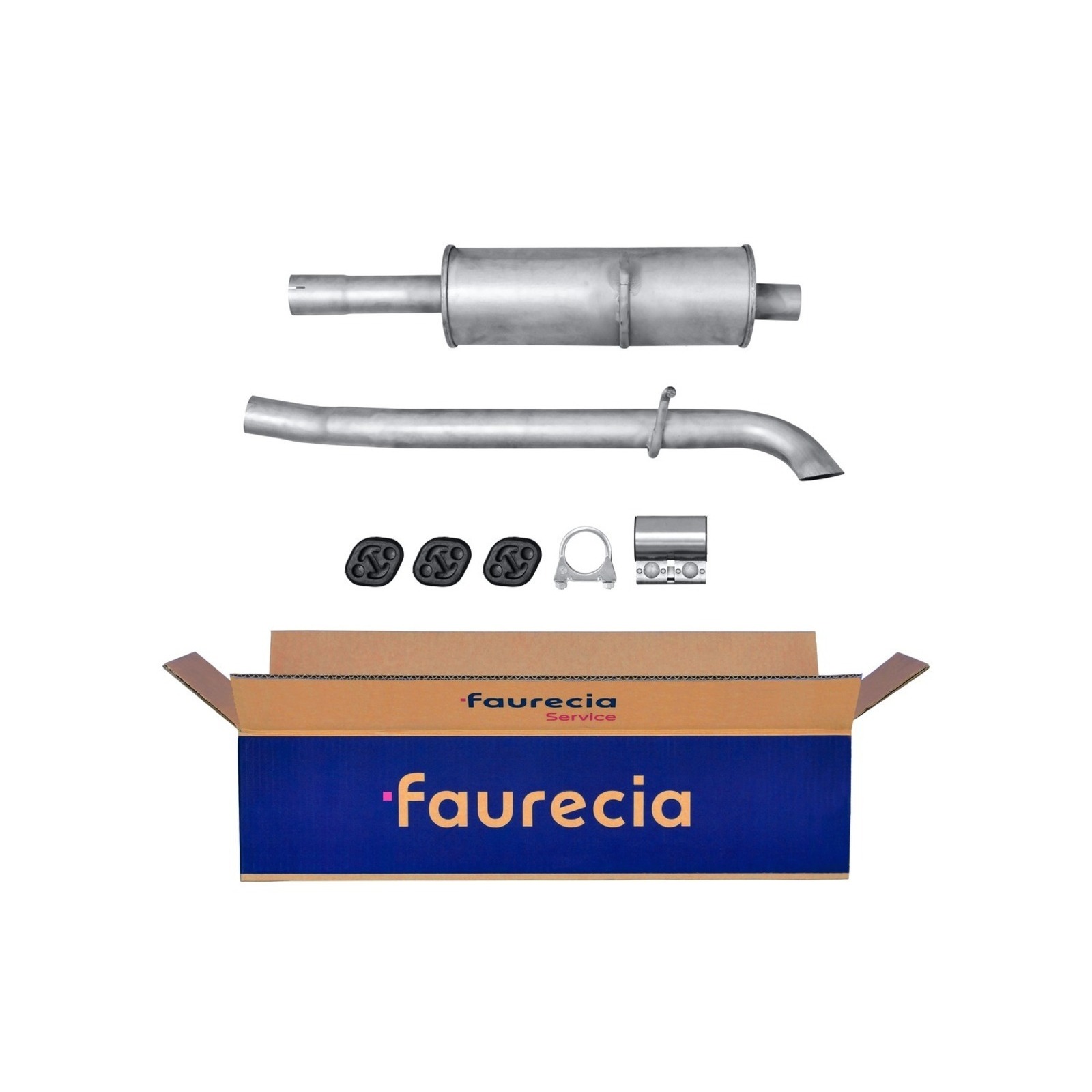 HELLA Endschalldämpfer Easy2Fit – PARTNERED with Faurecia