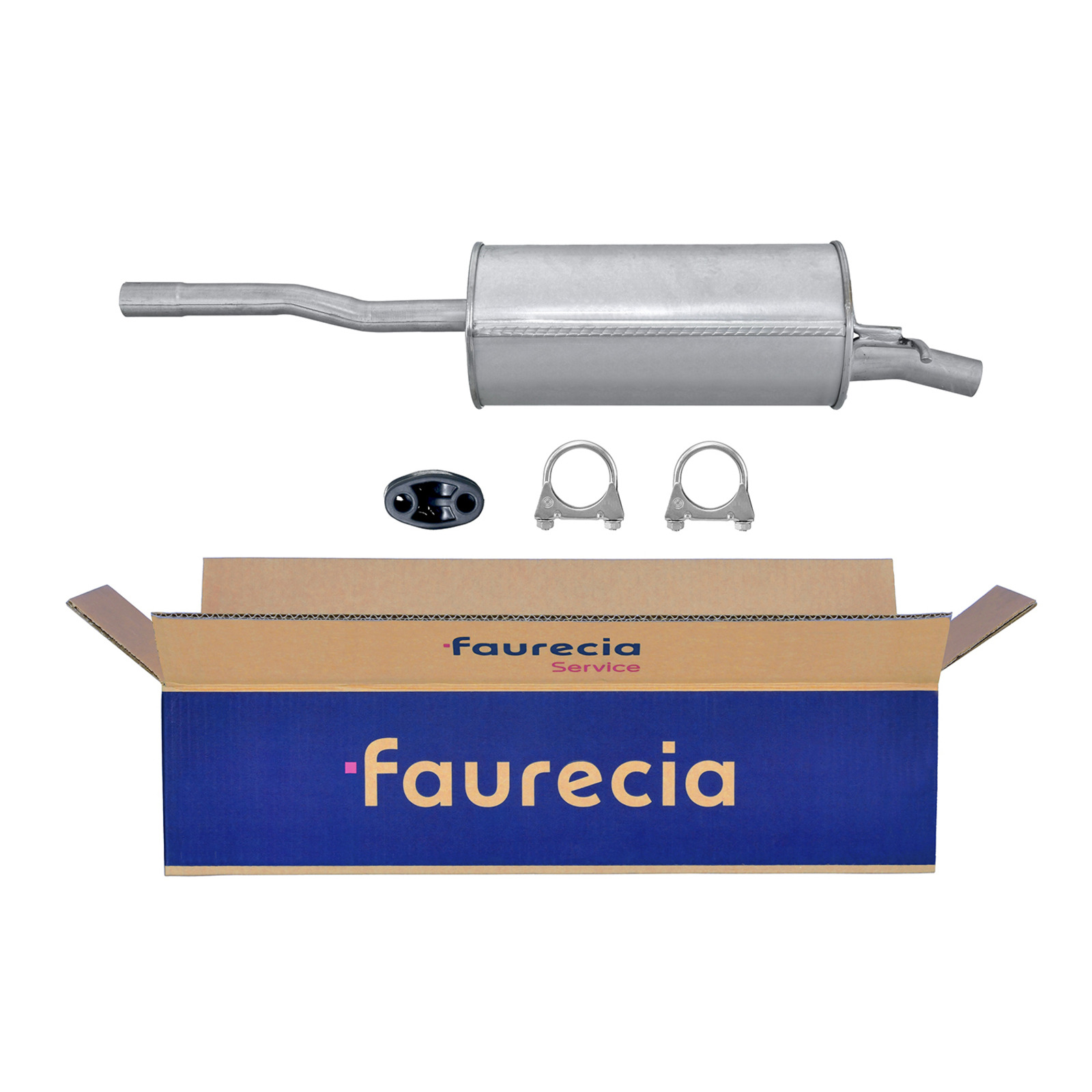 HELLA Endschalld&auml;mpfer Easy2Fit &ndash; PARTNERED with Faurecia 8LD366034-051