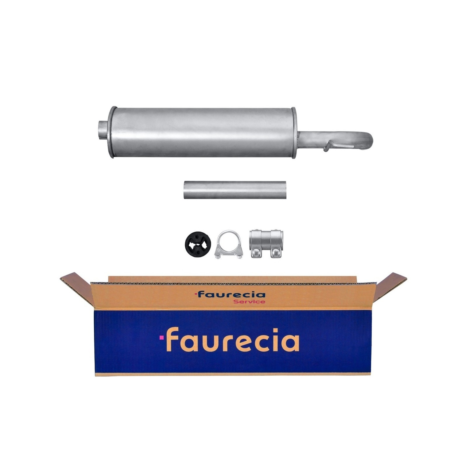 HELLA Endschalld&auml;mpfer Easy2Fit &ndash; PARTNERED with Faurecia 8LD366034-251