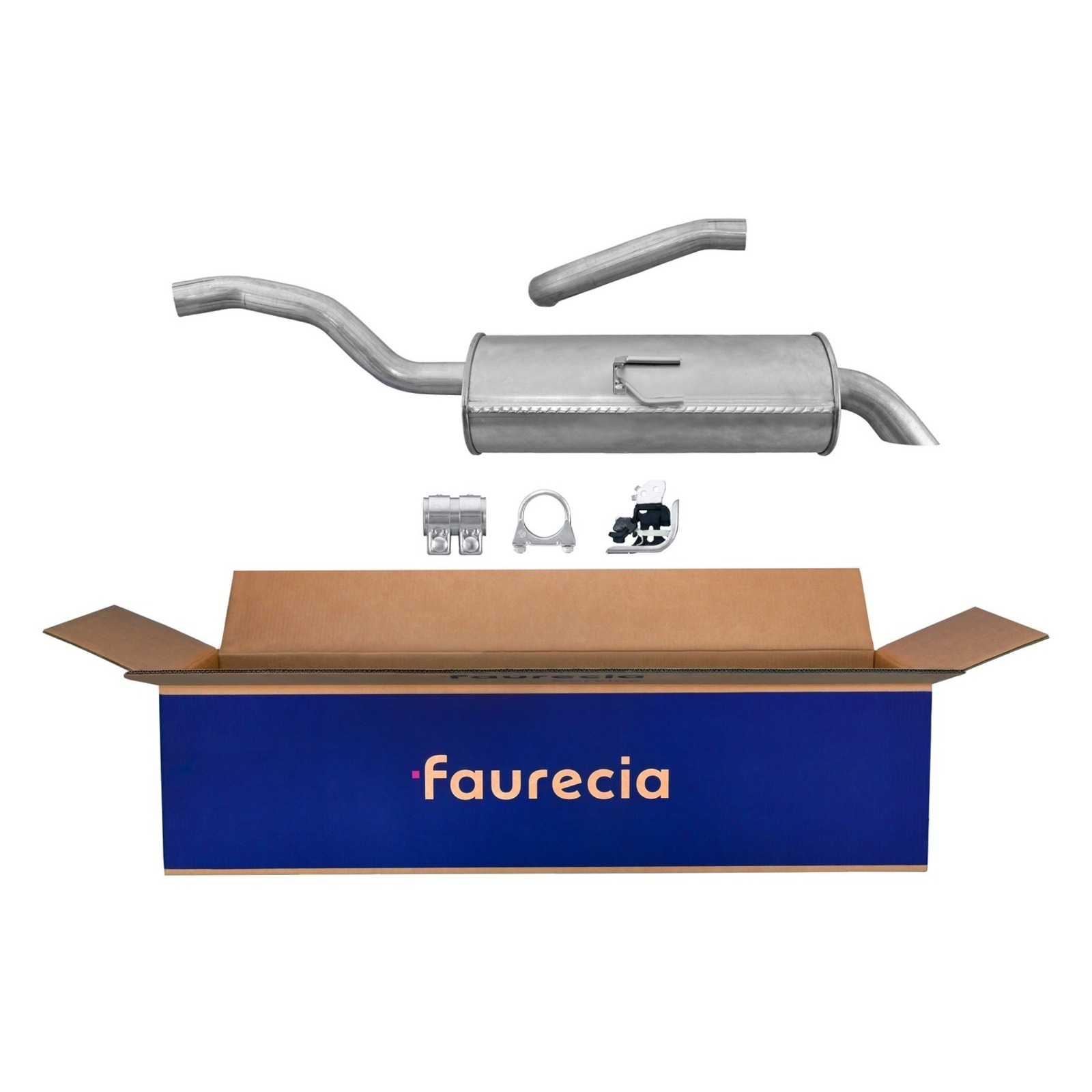 HELLA Endschalld&auml;mpfer Easy2Fit &ndash; PARTNERED with Faurecia 8LD366034-721