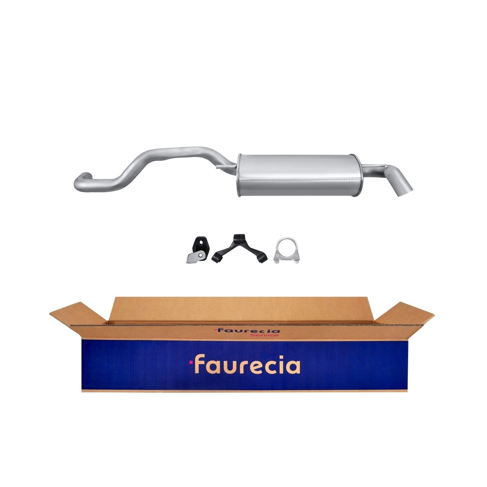 HELLA Endschalld&auml;mpfer Easy2Fit &ndash; PARTNERED with Faurecia