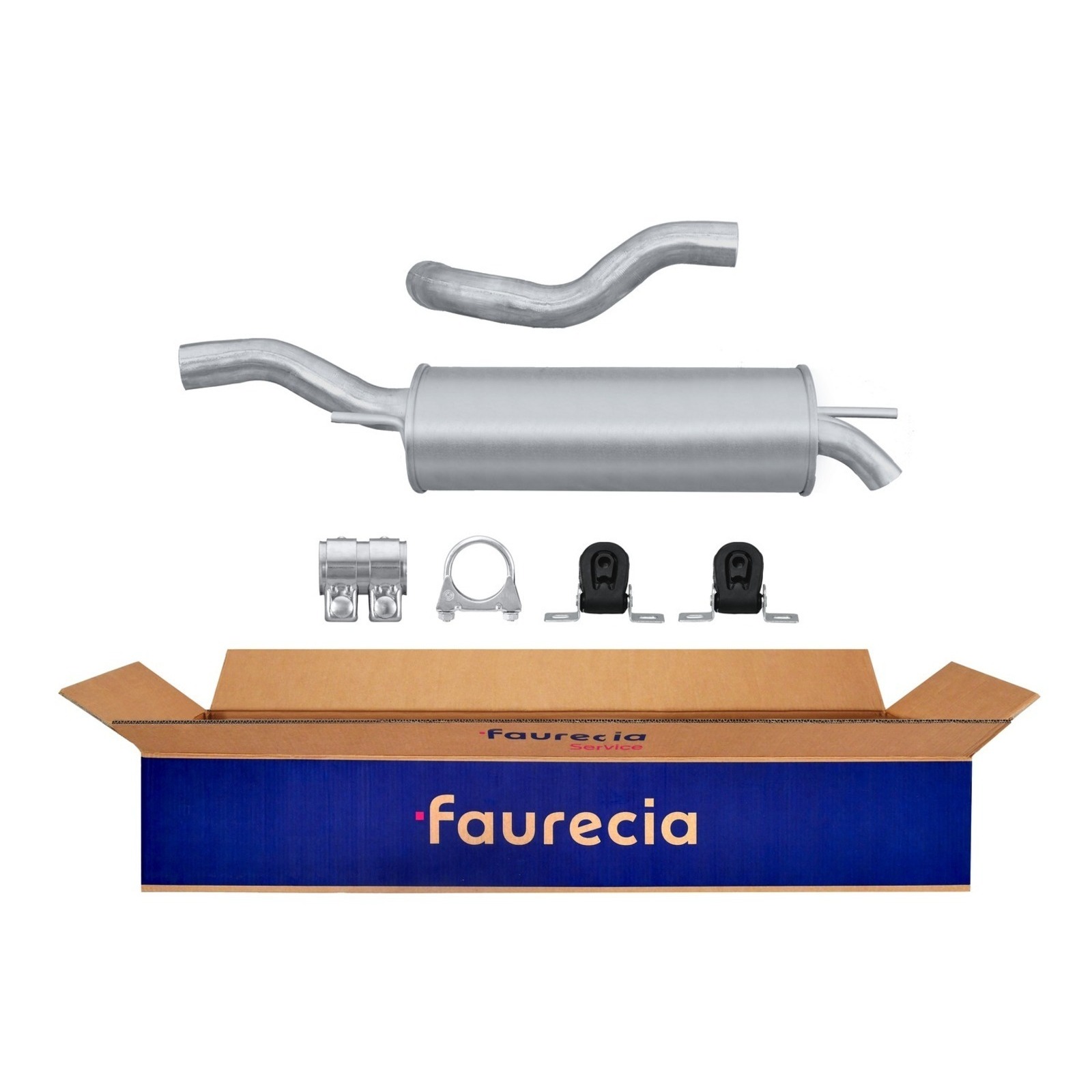 HELLA Endschalldämpfer Easy2Fit – PARTNERED with Faurecia