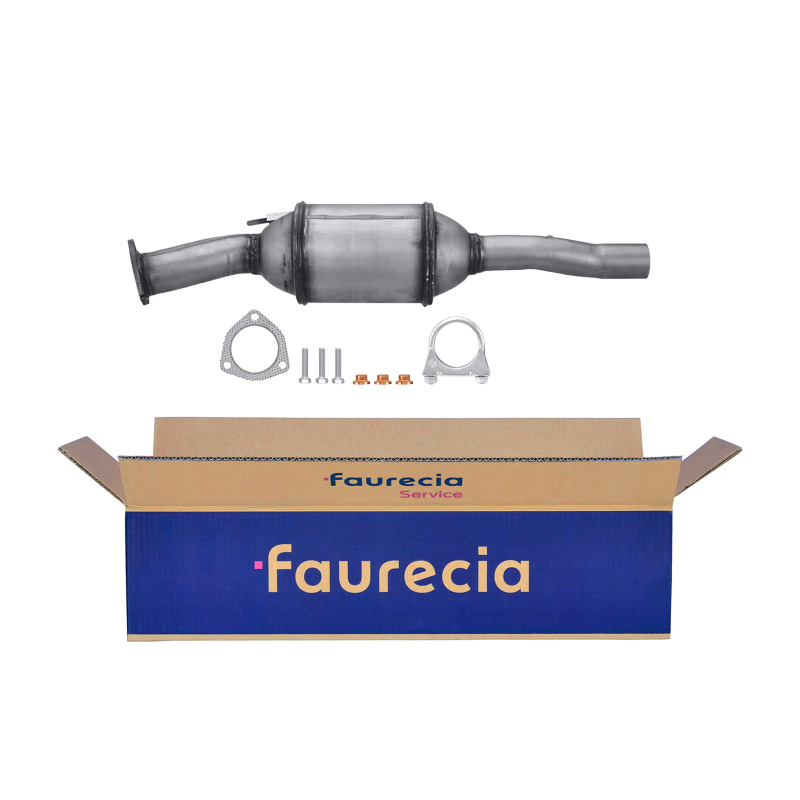 HELLA Ruß-/Partikelfilter, Abgasanlage Easy2Fit – PARTNERED with Faurecia