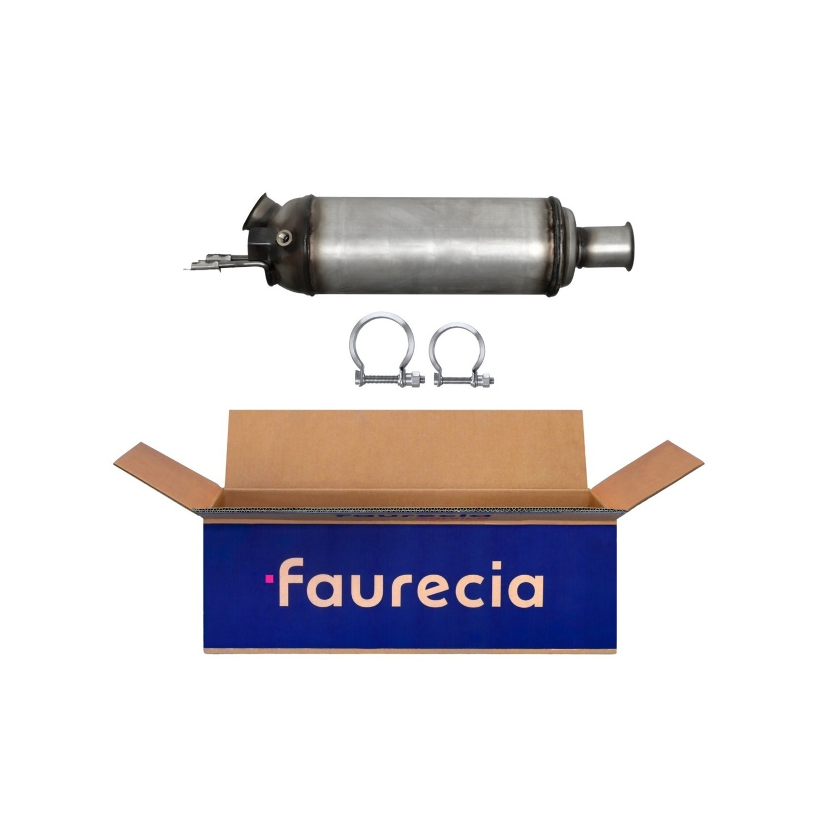 HELLA Ruß-/Partikelfilter, Abgasanlage Easy2Fit – PARTNERED with Faurecia