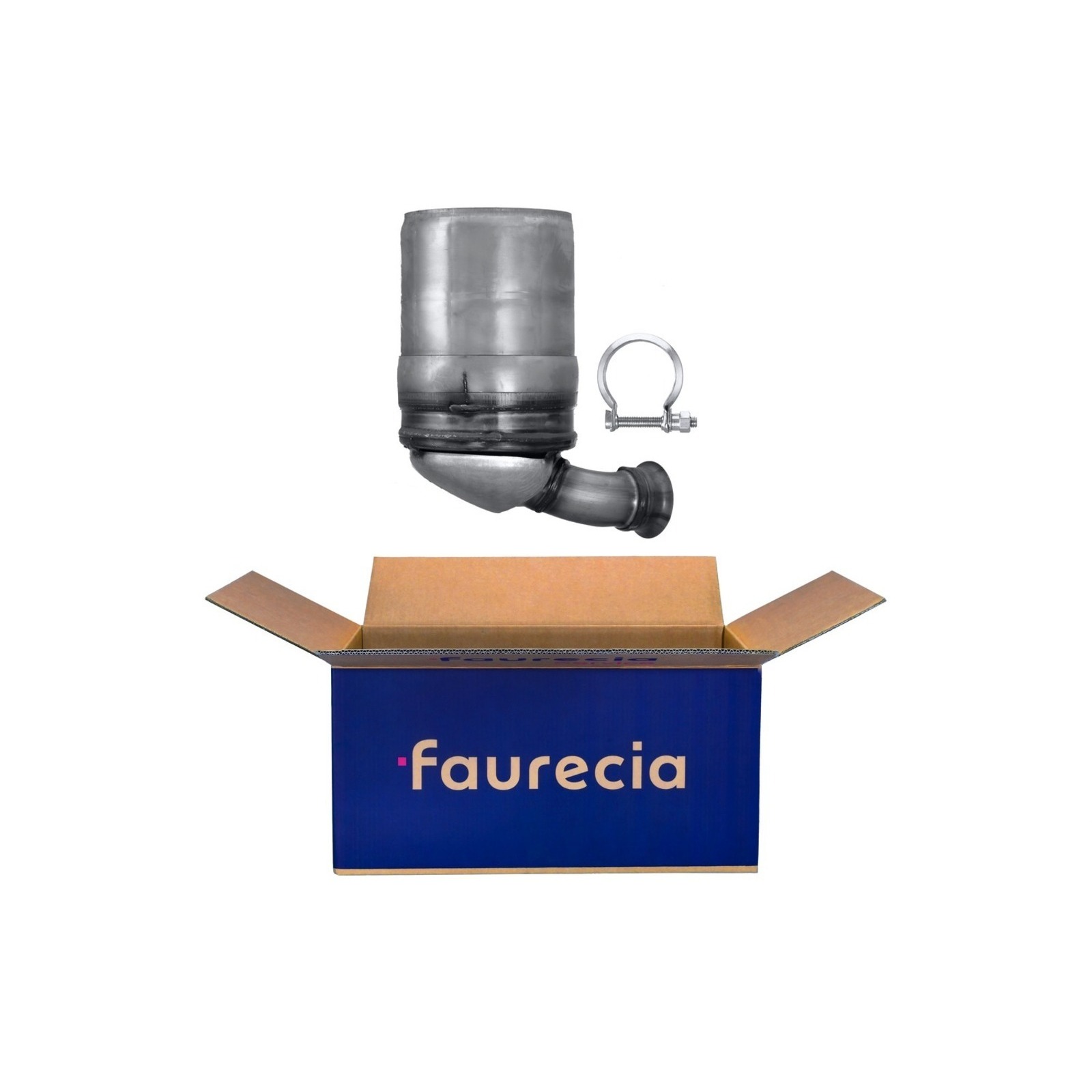 HELLA Ruß-/Partikelfilter, Abgasanlage Easy2Fit – PARTNERED with Faurecia