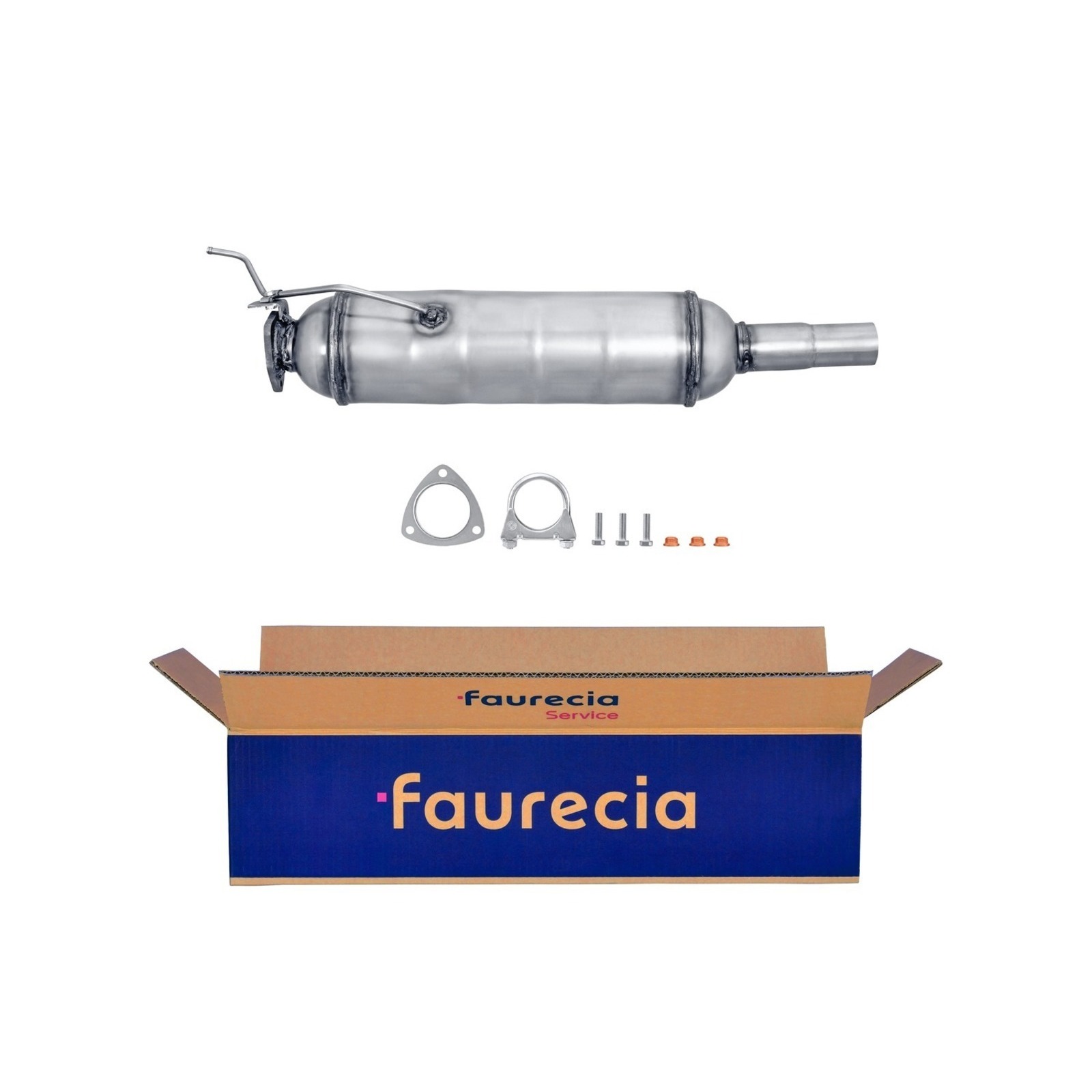 HELLA Ruß-/Partikelfilter, Abgasanlage Easy2Fit – PARTNERED with Faurecia