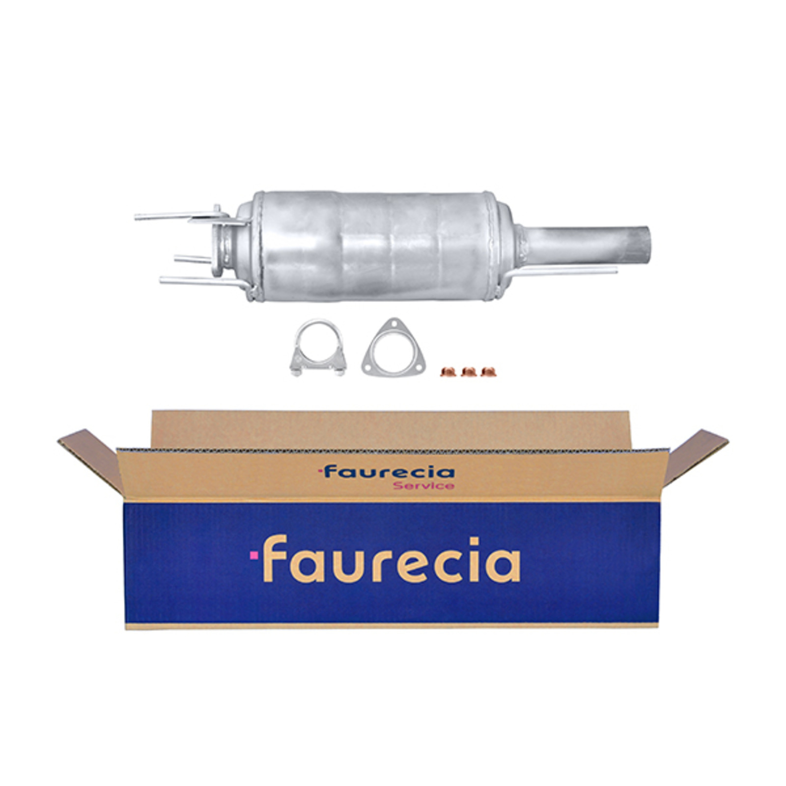 HELLA Soot/Particulate Filter, exhaust system Easy2Fit – PARTNERED with Faurecia