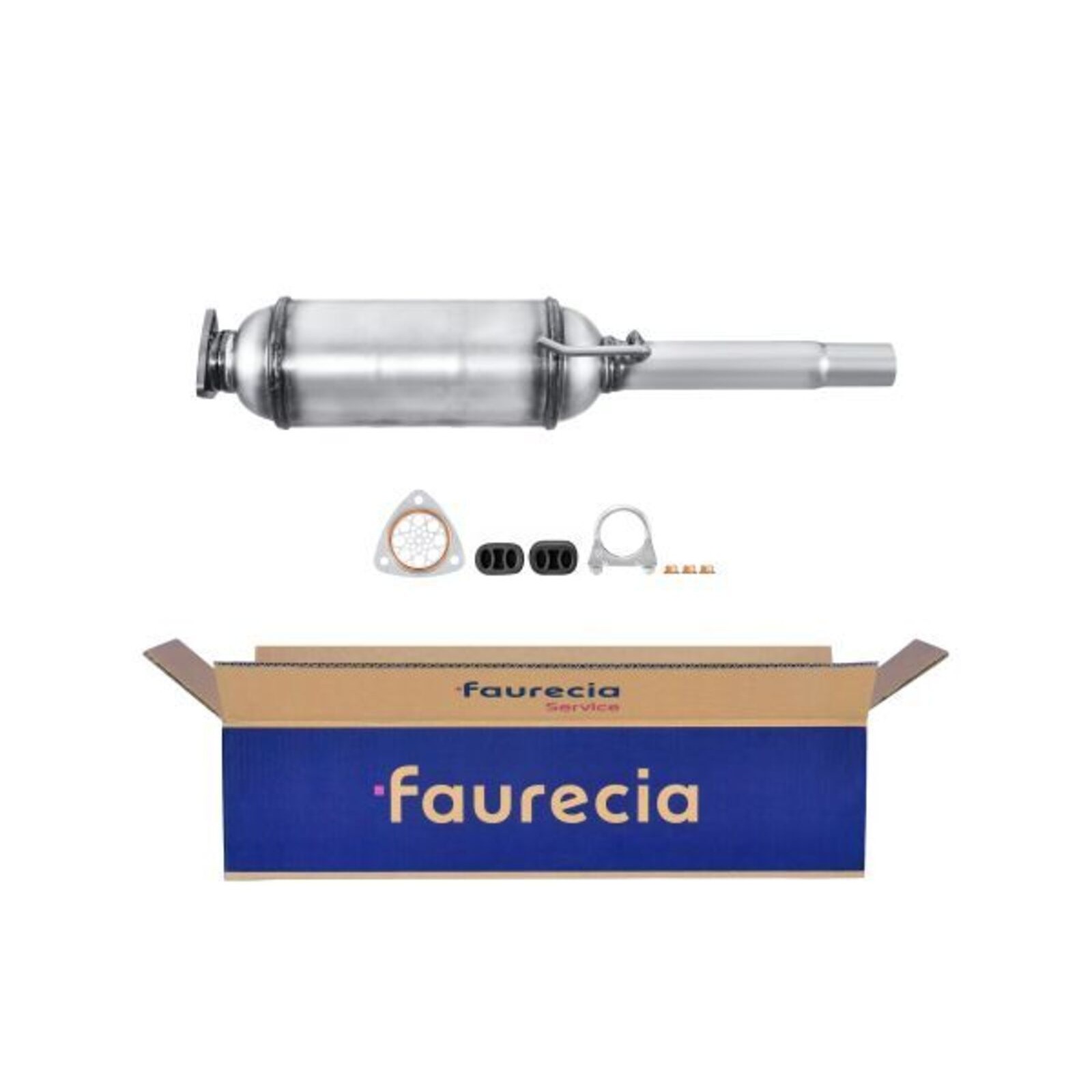 HELLA Ruß-/Partikelfilter, Abgasanlage Easy2Fit – PARTNERED with Faurecia