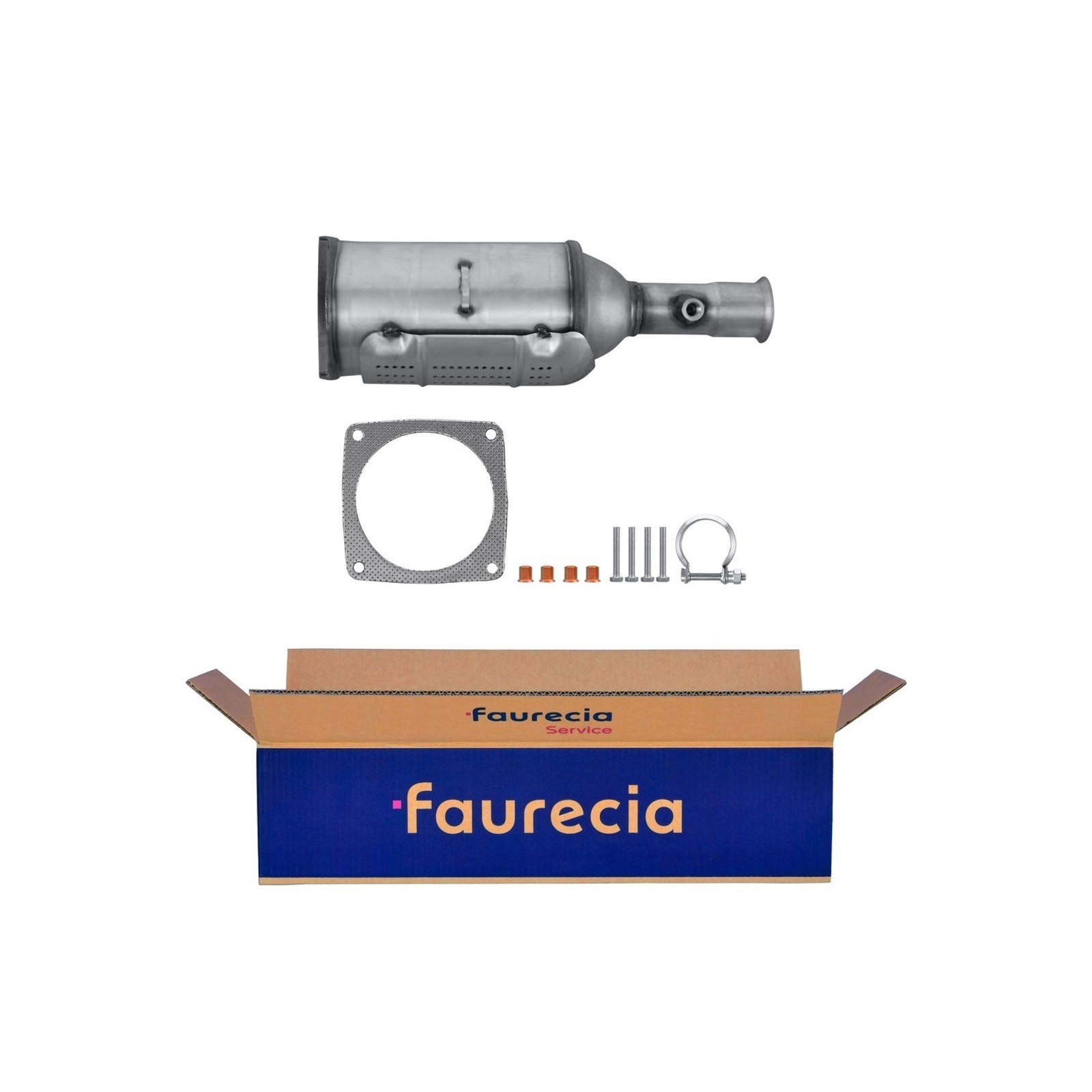 HELLA Ruß-/Partikelfilter, Abgasanlage Easy2Fit – PARTNERED with Faurecia