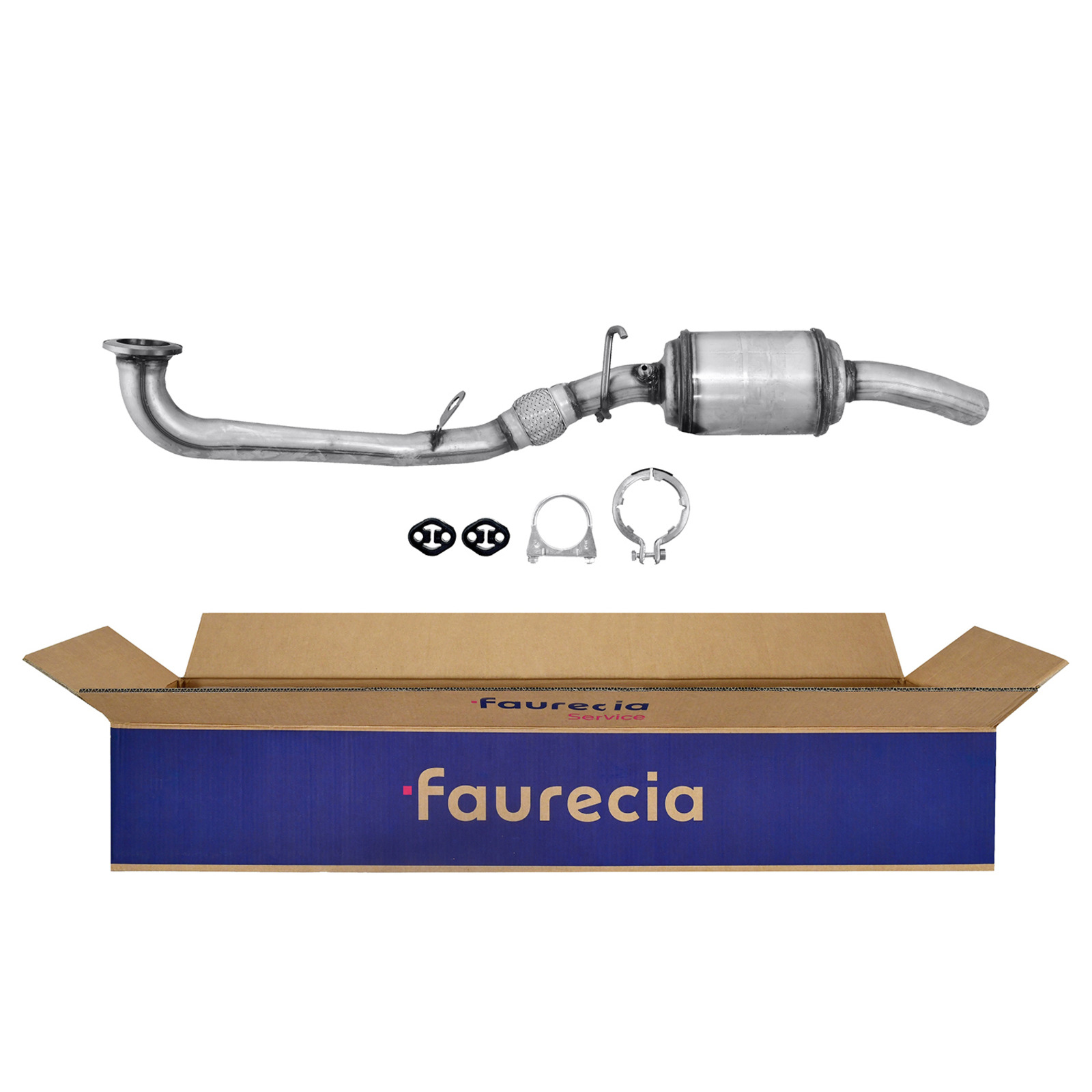 HELLA Soot/Particulate Filter, exhaust system Easy2Fit – PARTNERED with Faurecia