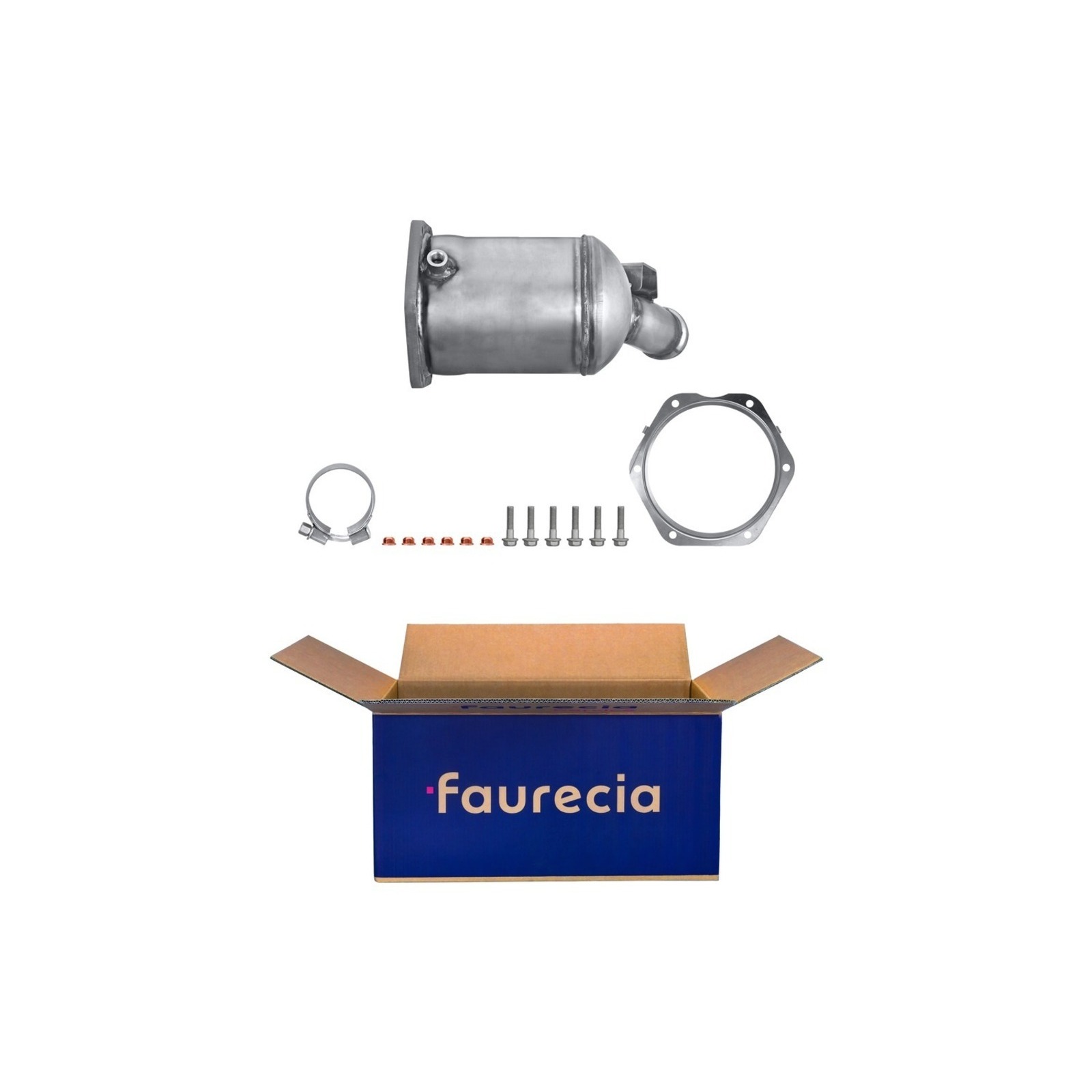 HELLA Ruß-/Partikelfilter, Abgasanlage Easy2Fit – PARTNERED with Faurecia